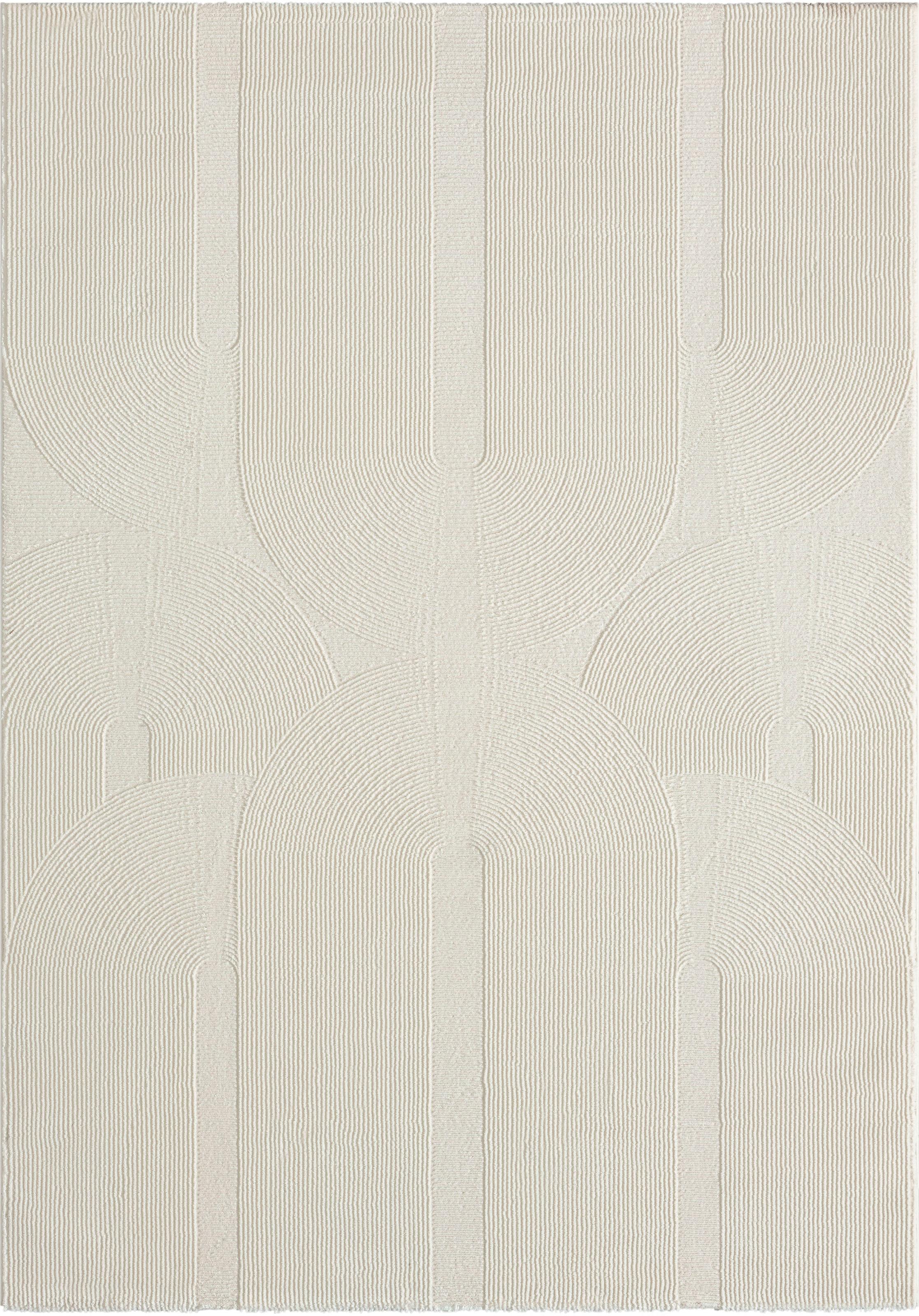 merinos Teppich »Sign 1904«, rechteckig, Geometrisch, 100% Hoch recyceltem Struktur, Wohnzimmer Tief Polyester