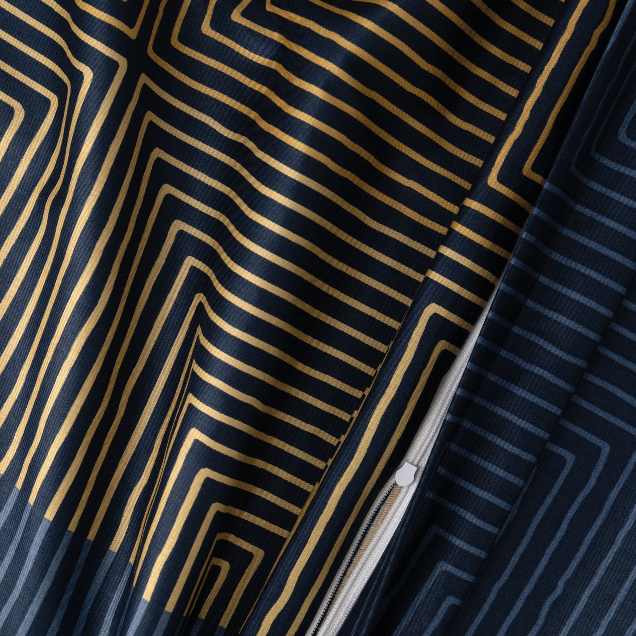 Florella Bettwäsche »»Jiu dunkelblau « Edel-Satin,  100% Baumwolle«