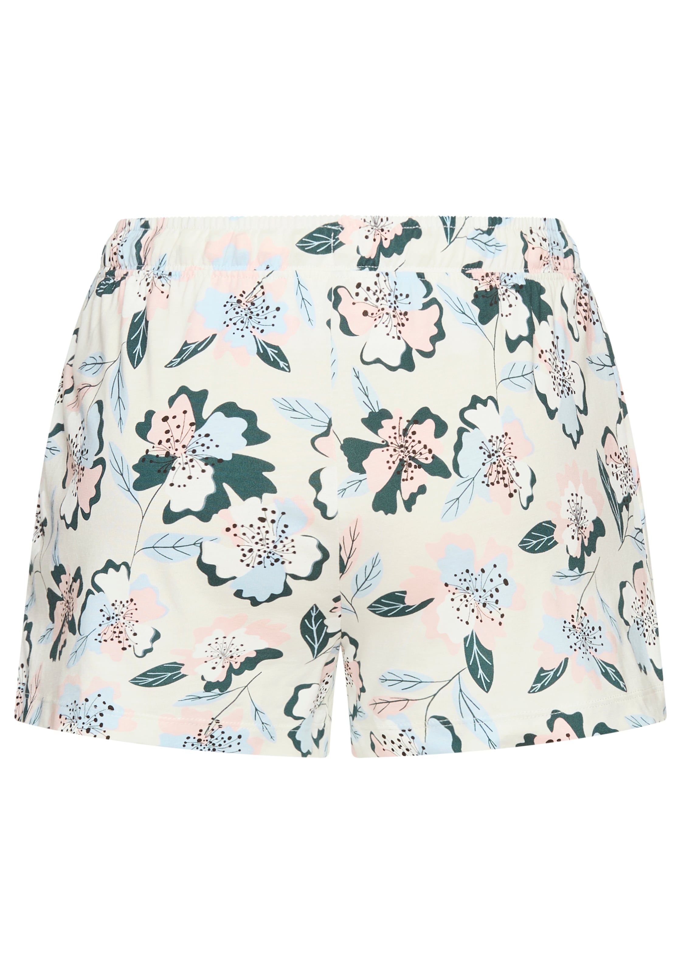 s.Oliver Pyjamashorts  Schöner Blumen oder Streifen Druck