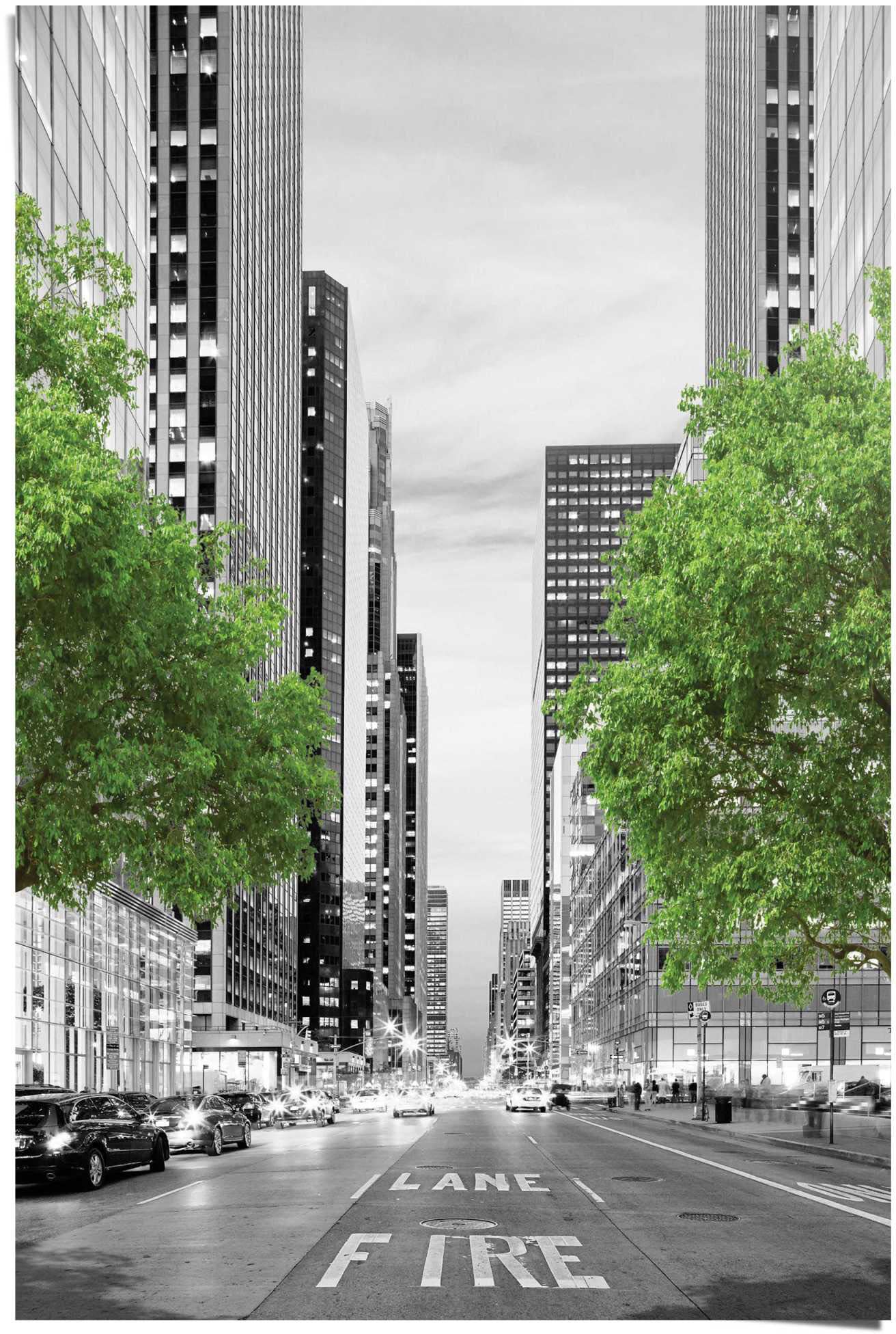 Reinders! Poster »New York Bäume«, (1 St.) auf Raten kaufen