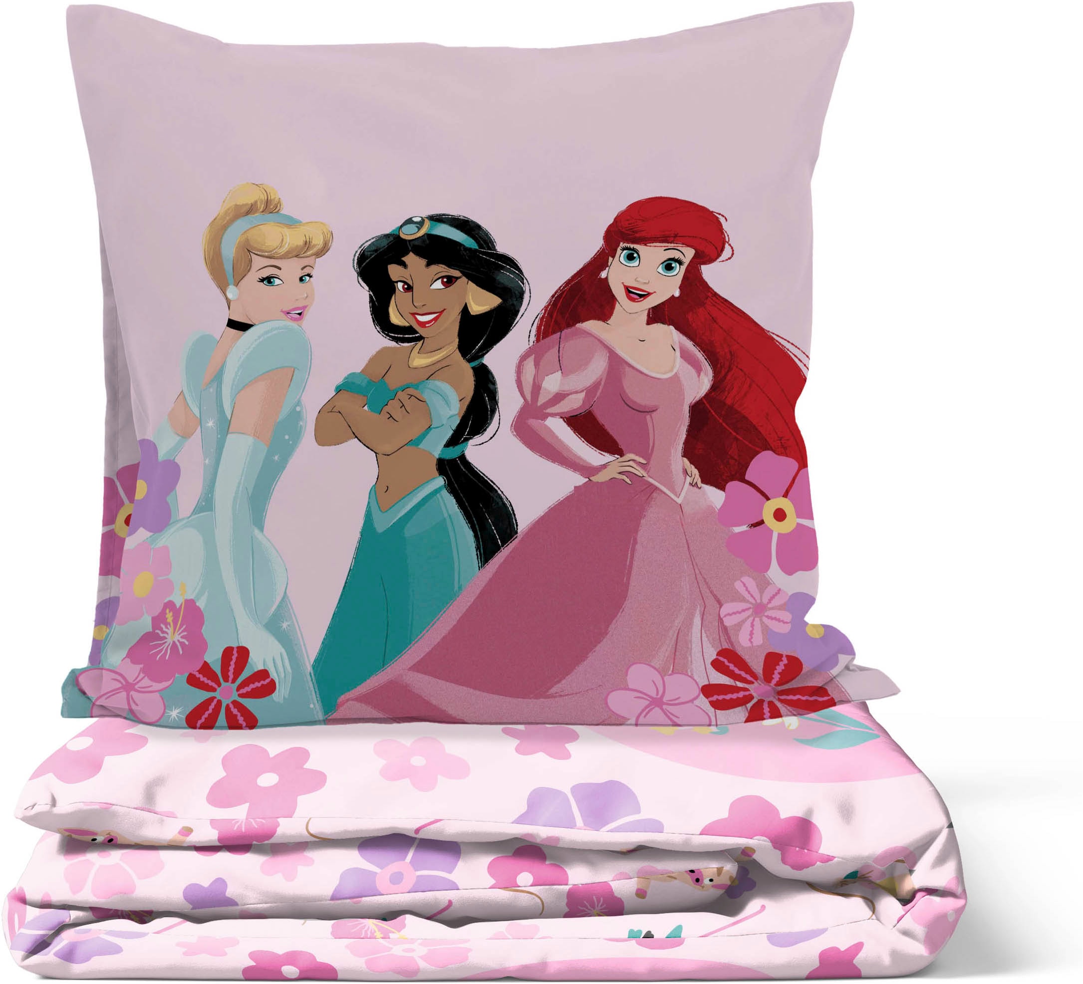Disney Kinderbettwäsche »Disney Princess Wonderful« 2 100% Baumwolle
