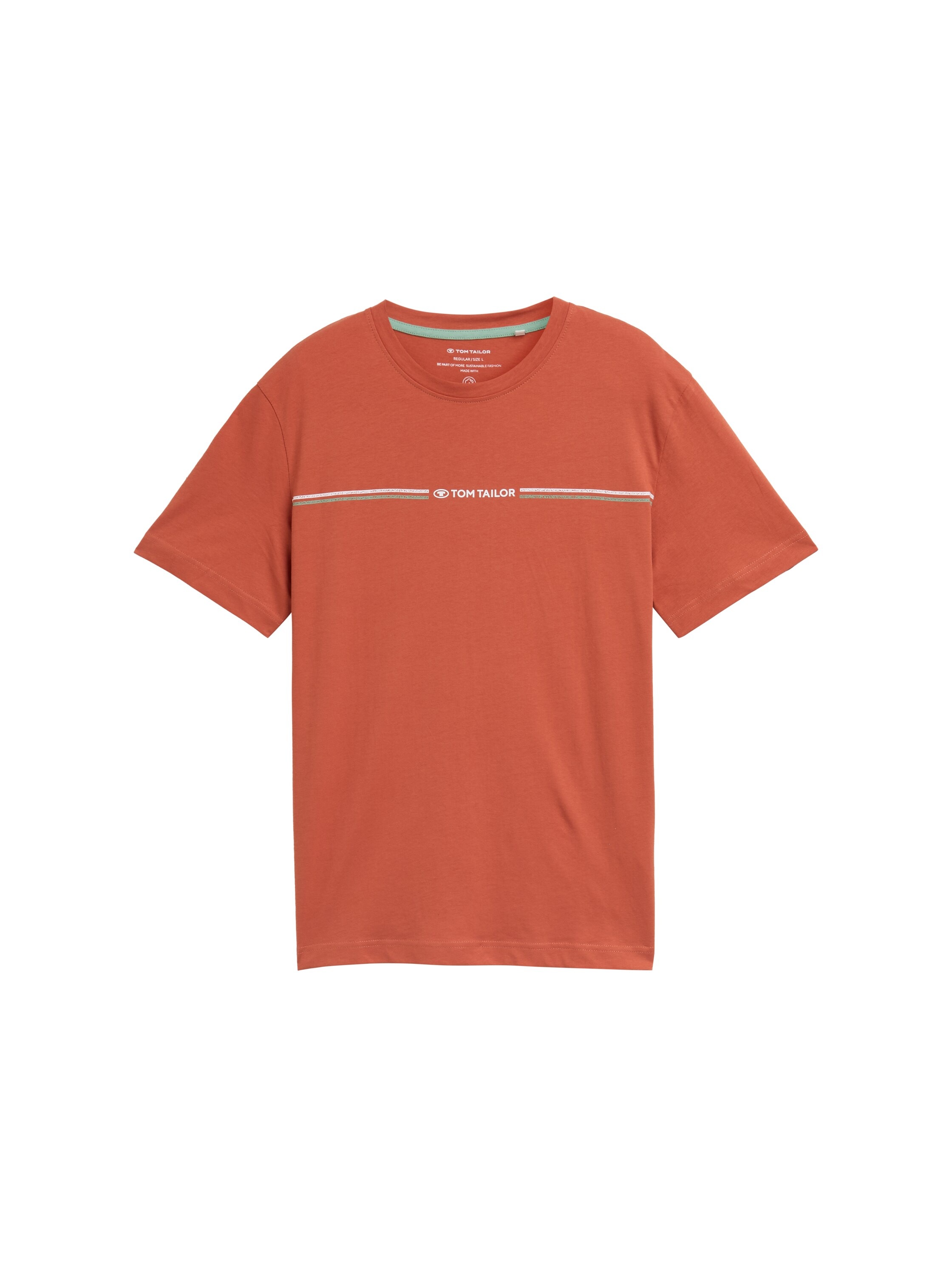 TOM TAILOR T-Shirt, mit Logofrontprint