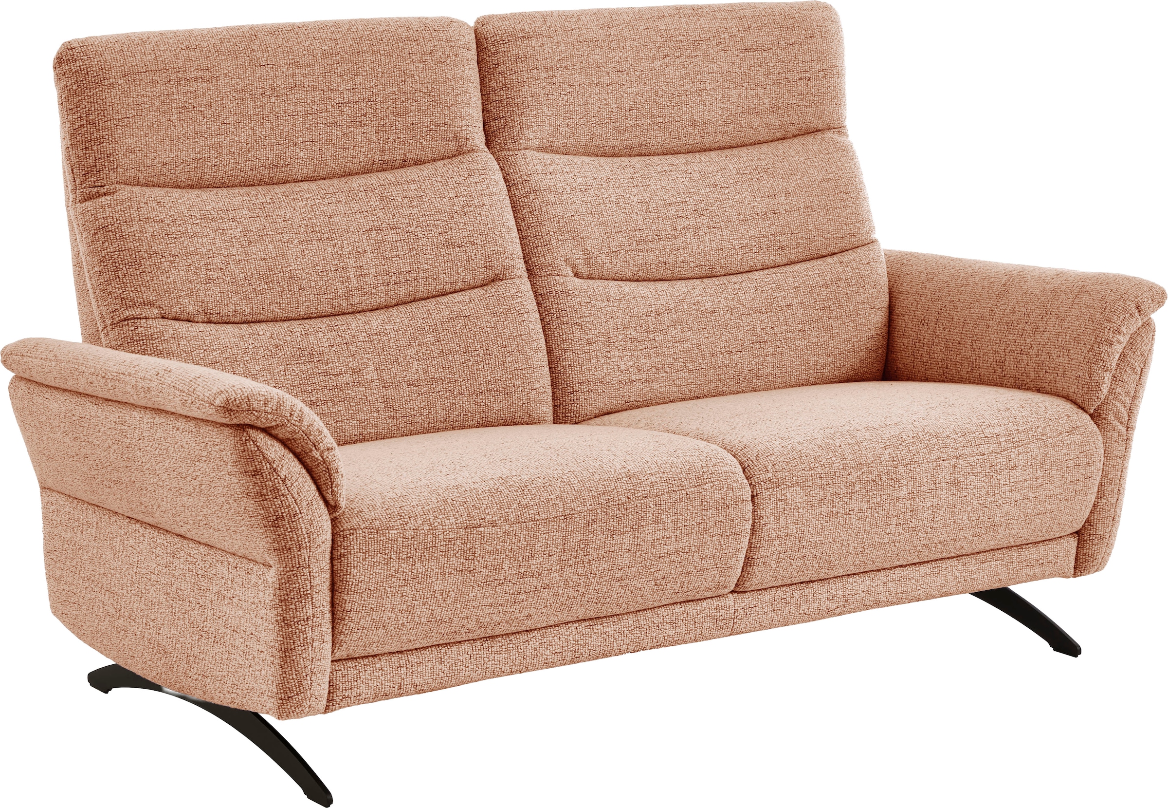 Home affaire 2,5-Sitzer »Aventis Sofa, Tonnentaschenfederkern, Breite 184 cm« inkl. ergonomische Lehne, echter Rücken & saugroboterfreundliche Kufen