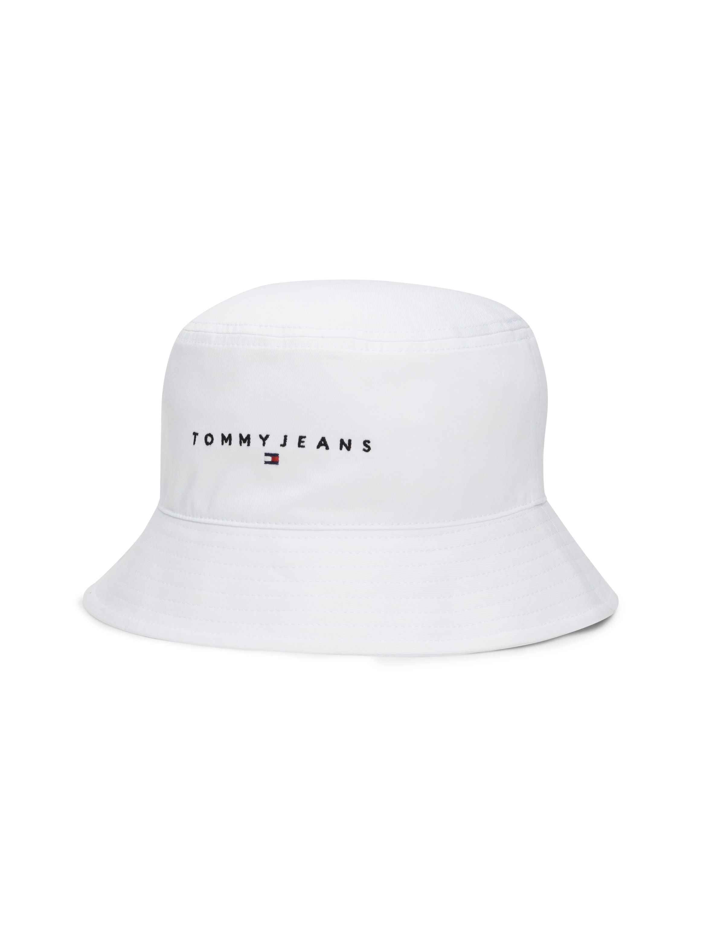 Tommy Jeans Fischerhut »TJM LINEAR LOGO BUCKET HAT«, mit gesticktem Logoschriftzug UNISEX Buckethat