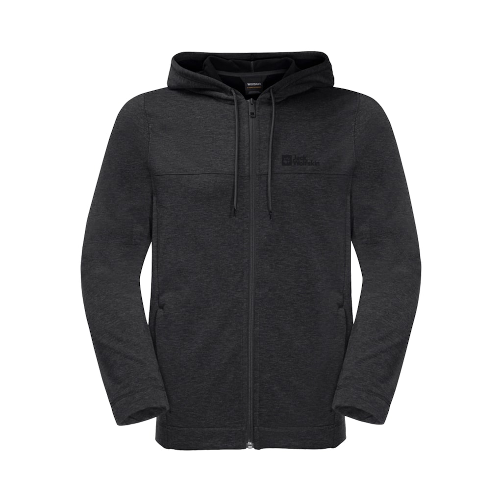 Jack Wolfskin Fleecejacke »WALDSEE HOODED JKT M«, mit Kapuze