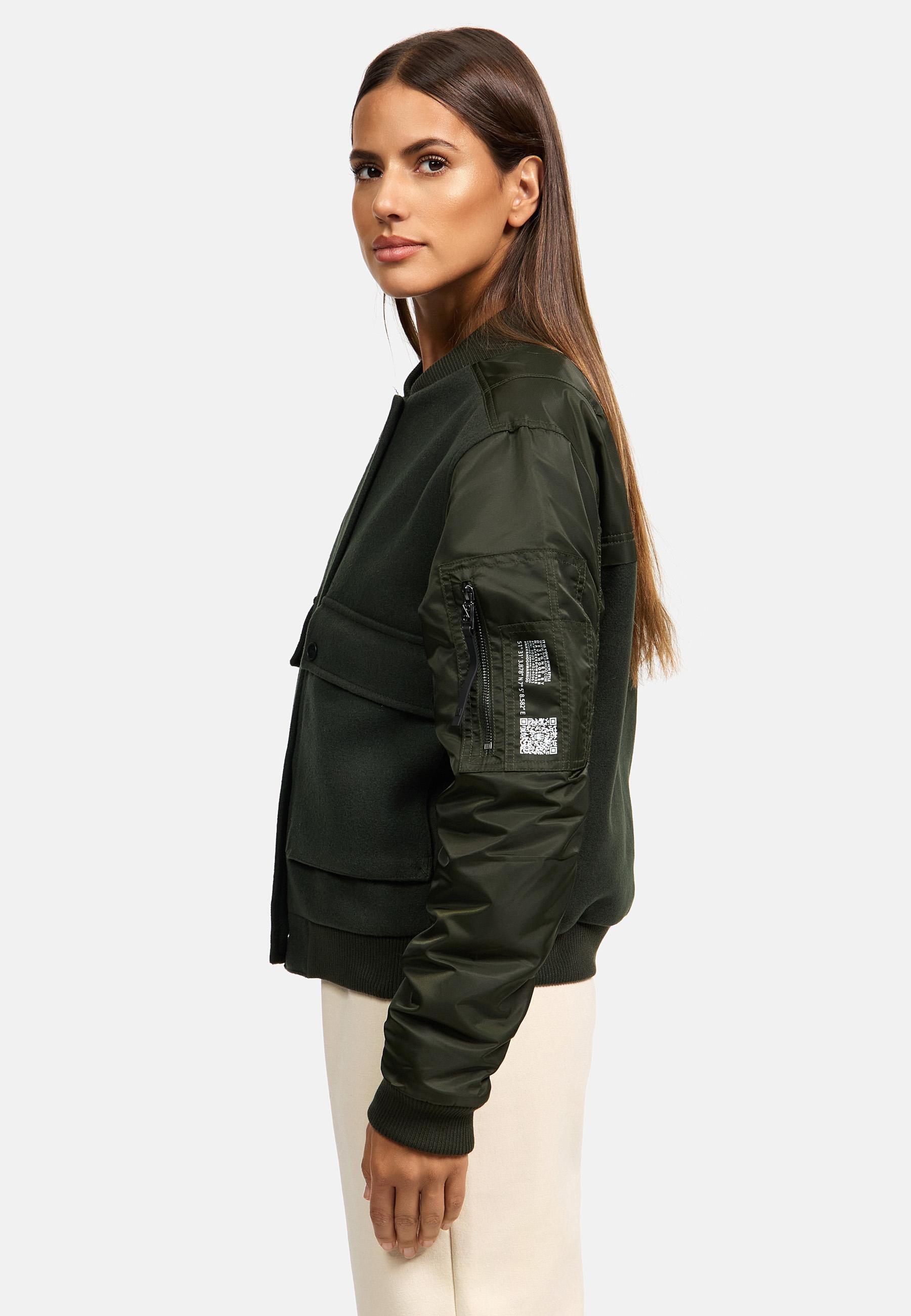 Navahoo Bomberjacke »Bomberjacke Willstehaben 14«
