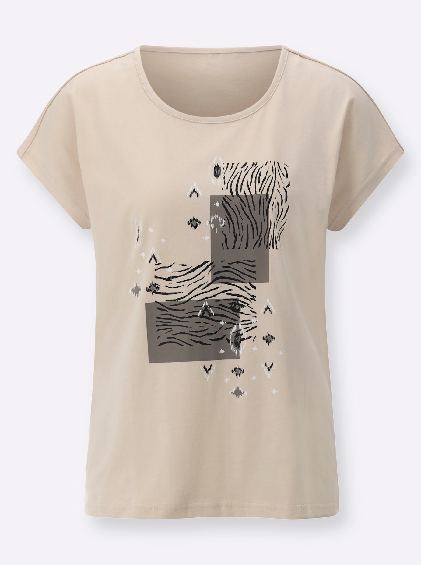 Classic Basics Rundhalsshirt »Rundhals-Shirt«, (1 tlg.)