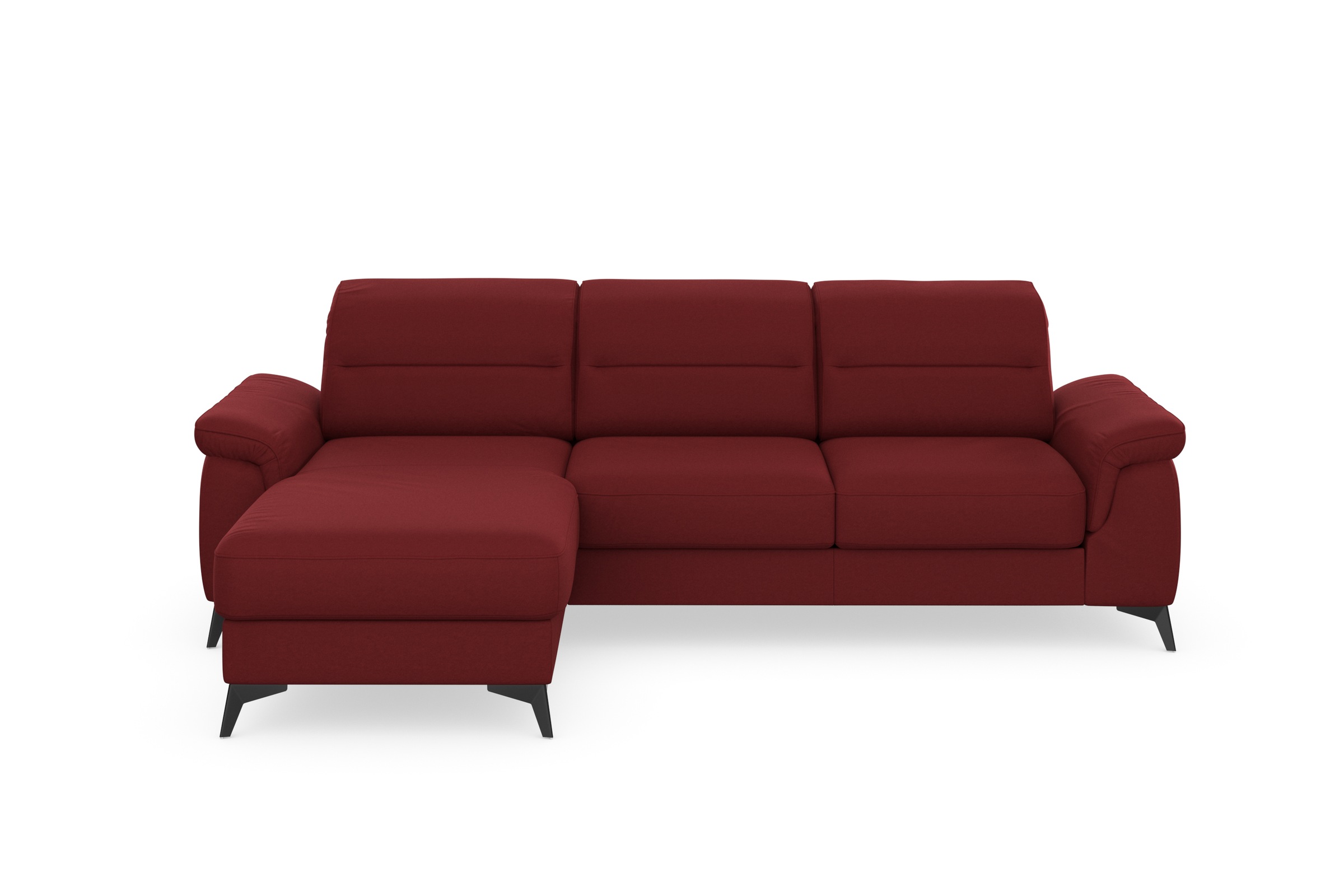 sit&more Ecksofa »Sinatra L-Form«, mit Recamiere, optional mit Kopfteilverstellung und Armteilfunktion