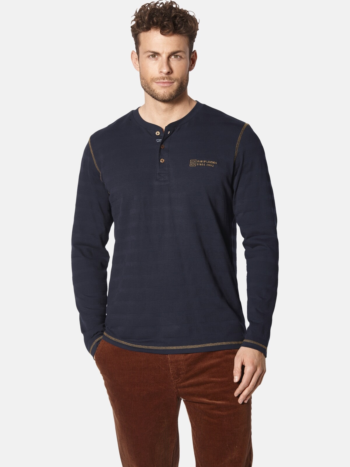 Babista Langarmshirt »Langarmshirt LUIMONO«, im dezenten Jacquardmuster