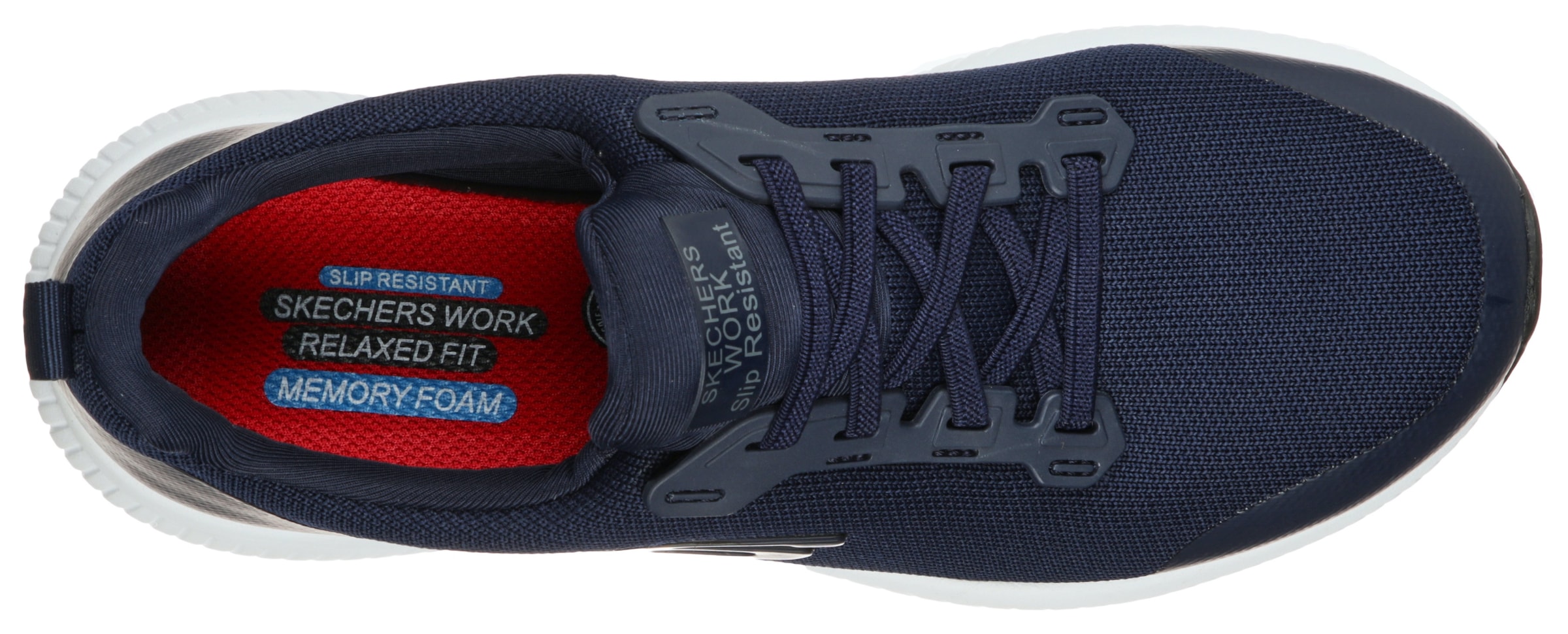 Skechers Berufsschuh »SQUAD SR«, Sneaker für Gastronomie & Pflege mit gepolstertem Schaftrand