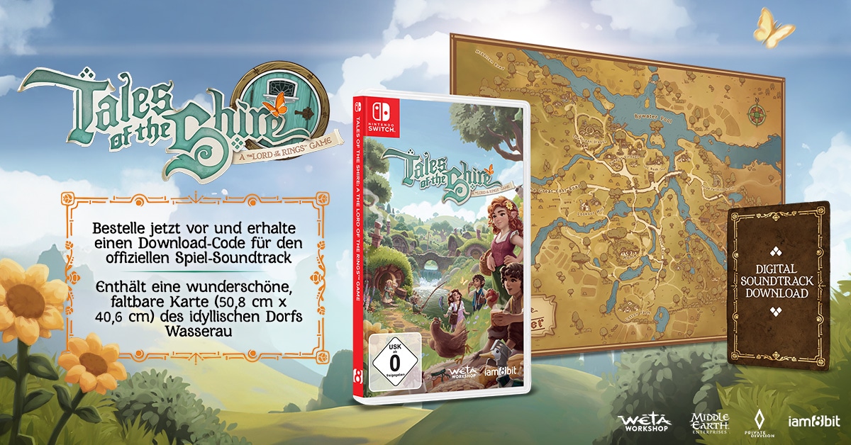 iam8bit Spielesoftware »Tales of the Shire: Ein „Der Herr der Ringe“-Spiel« Nintendo Switch