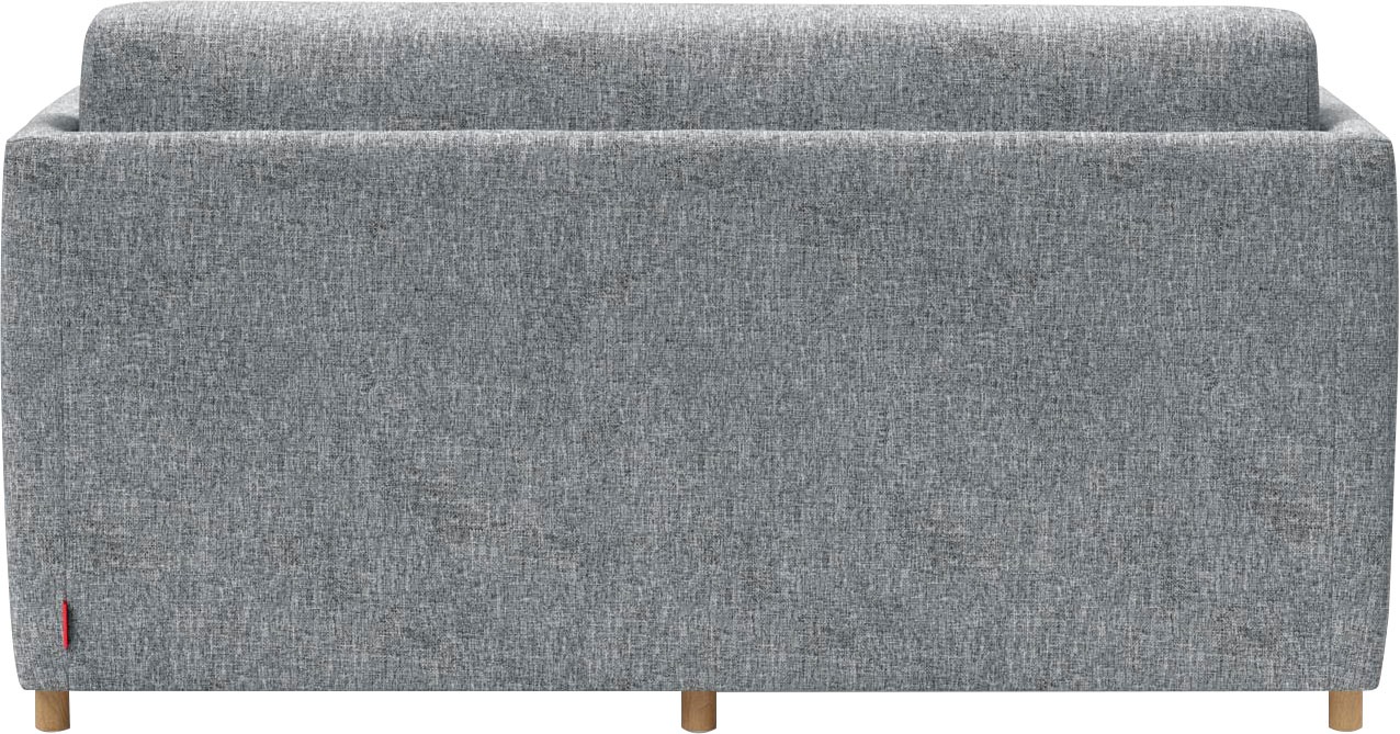 INNOVATION LIVING ™ 3-Sitzer »Olan Schlafsofa, innovativ und modern, kompakte Stellfläche«, leichtgängiger Ausklappmechanismus; schmale Armlehnen, Eichenfüße