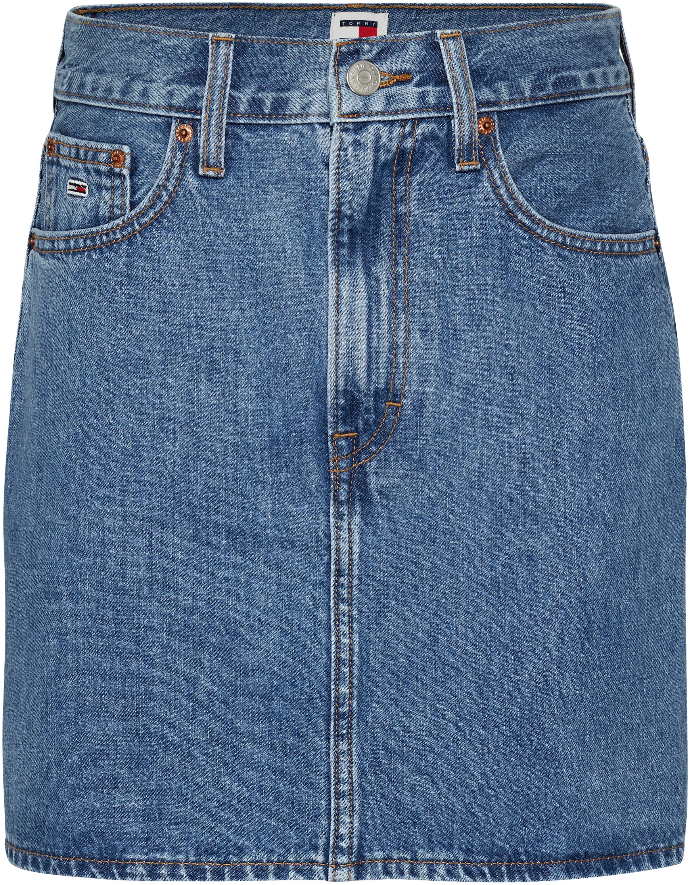 Jeansrock »CRV MOM UH SKIRT BH0034«, Webrock Große Größen