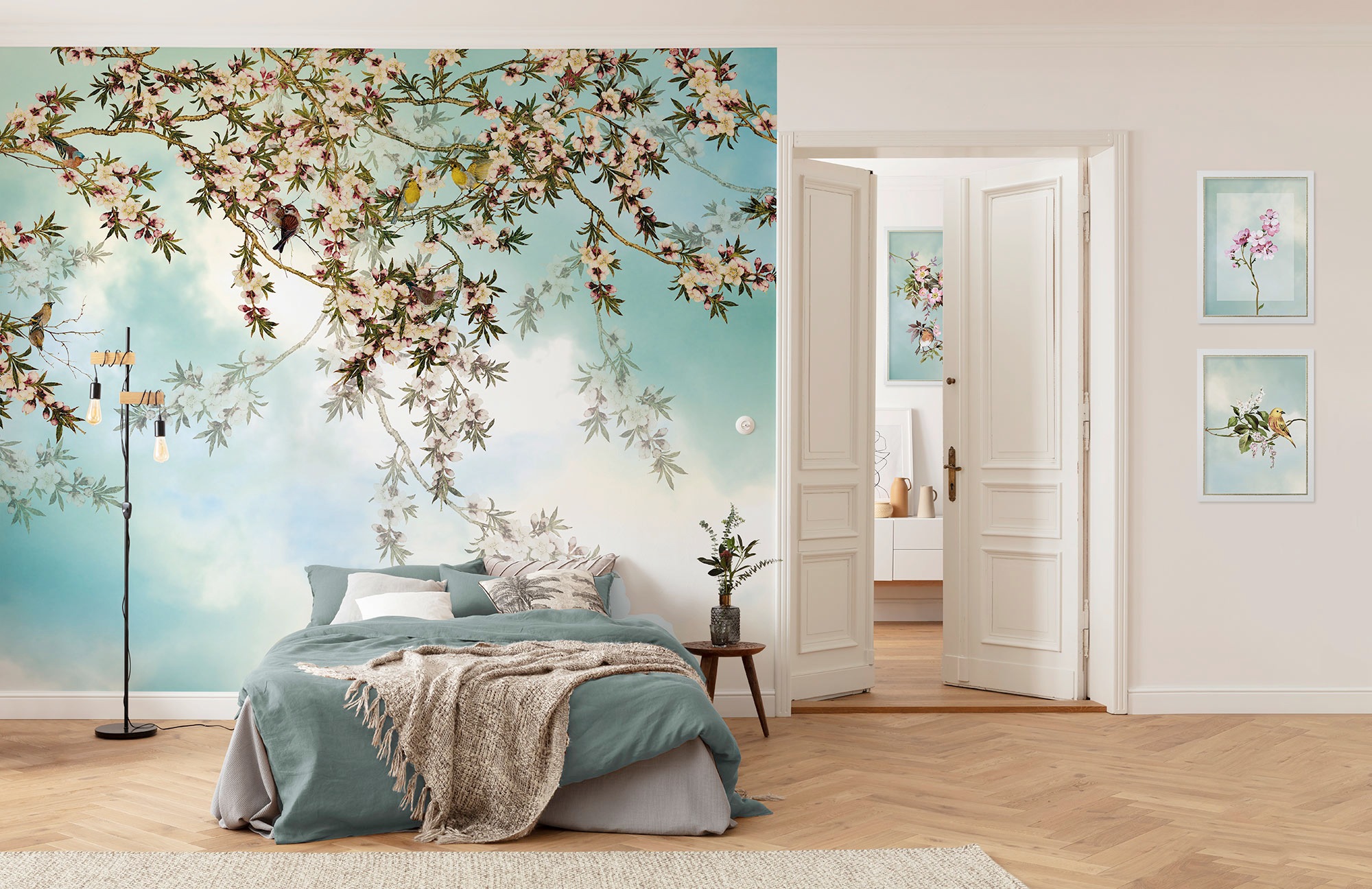 Komar Bild »Gazouillis des Oiseaux«, Natur, (1 St.), Wandbild zur Dekoration - ohne Rahmen
