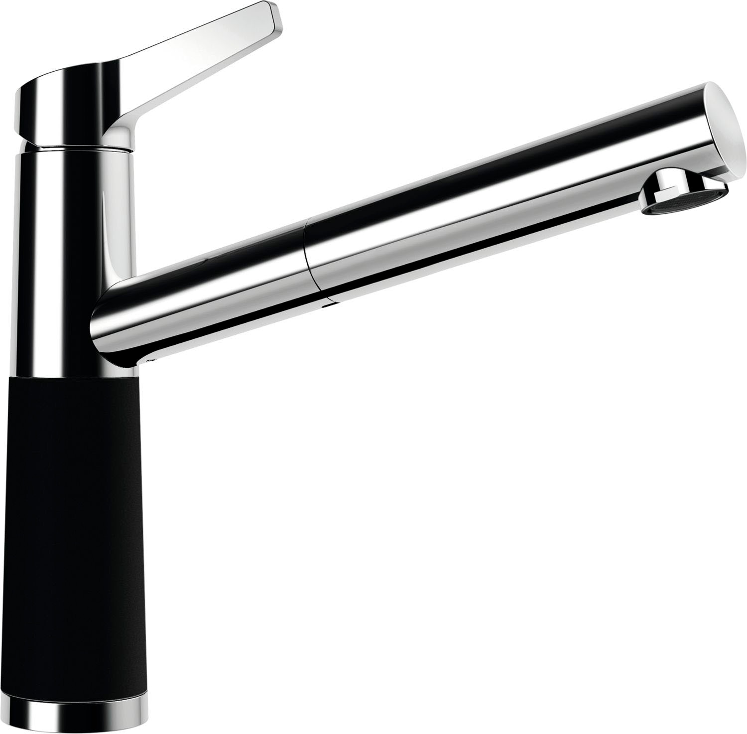 Schock Küchenarmatur "SC-510 SB ND" Niederdruck, ausziehbar, Rückflussverhinderer, Schwenkbereich 120