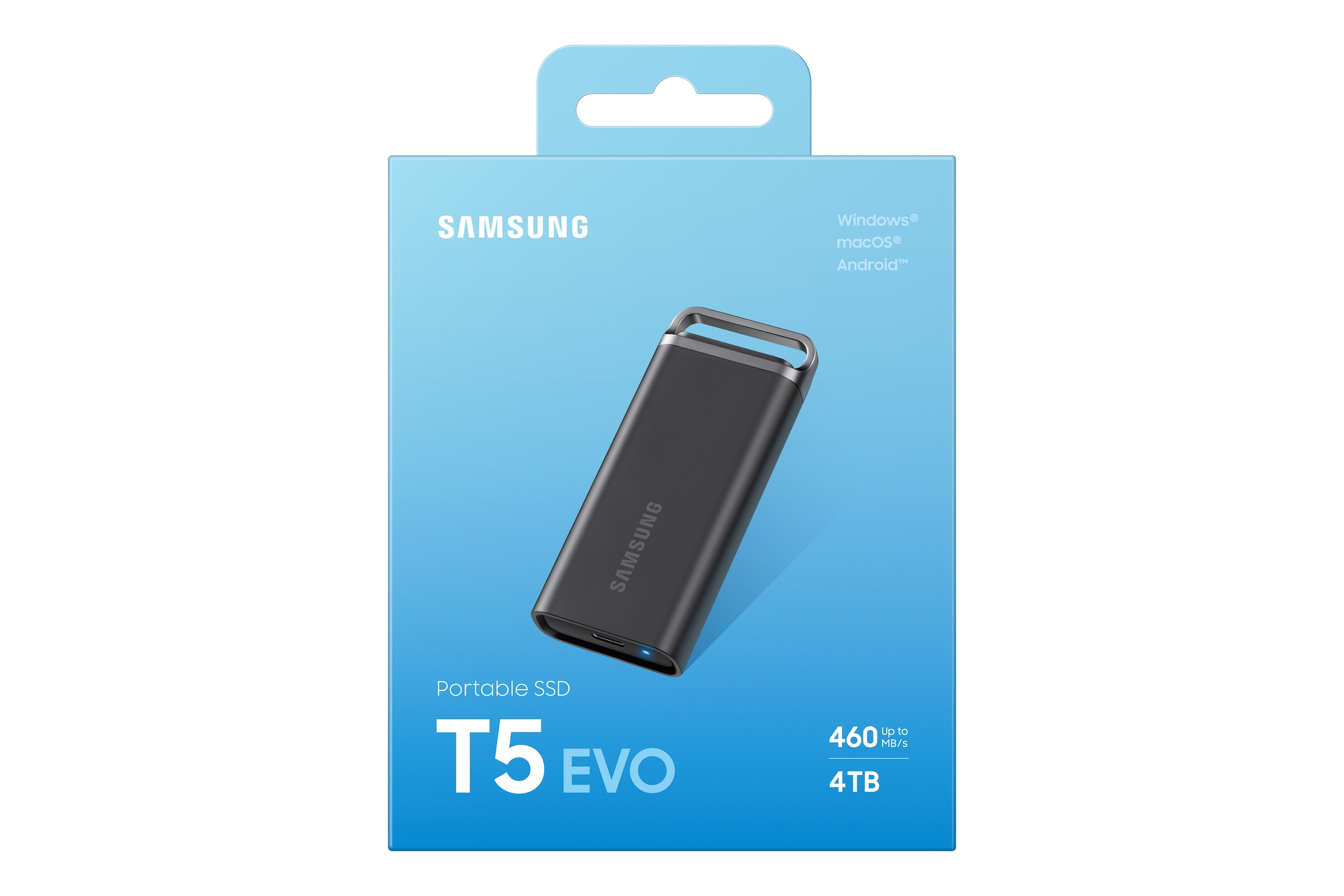 Samsung externe SSD »Portable SSD T5 EVO«, Anschluss USB 3.2