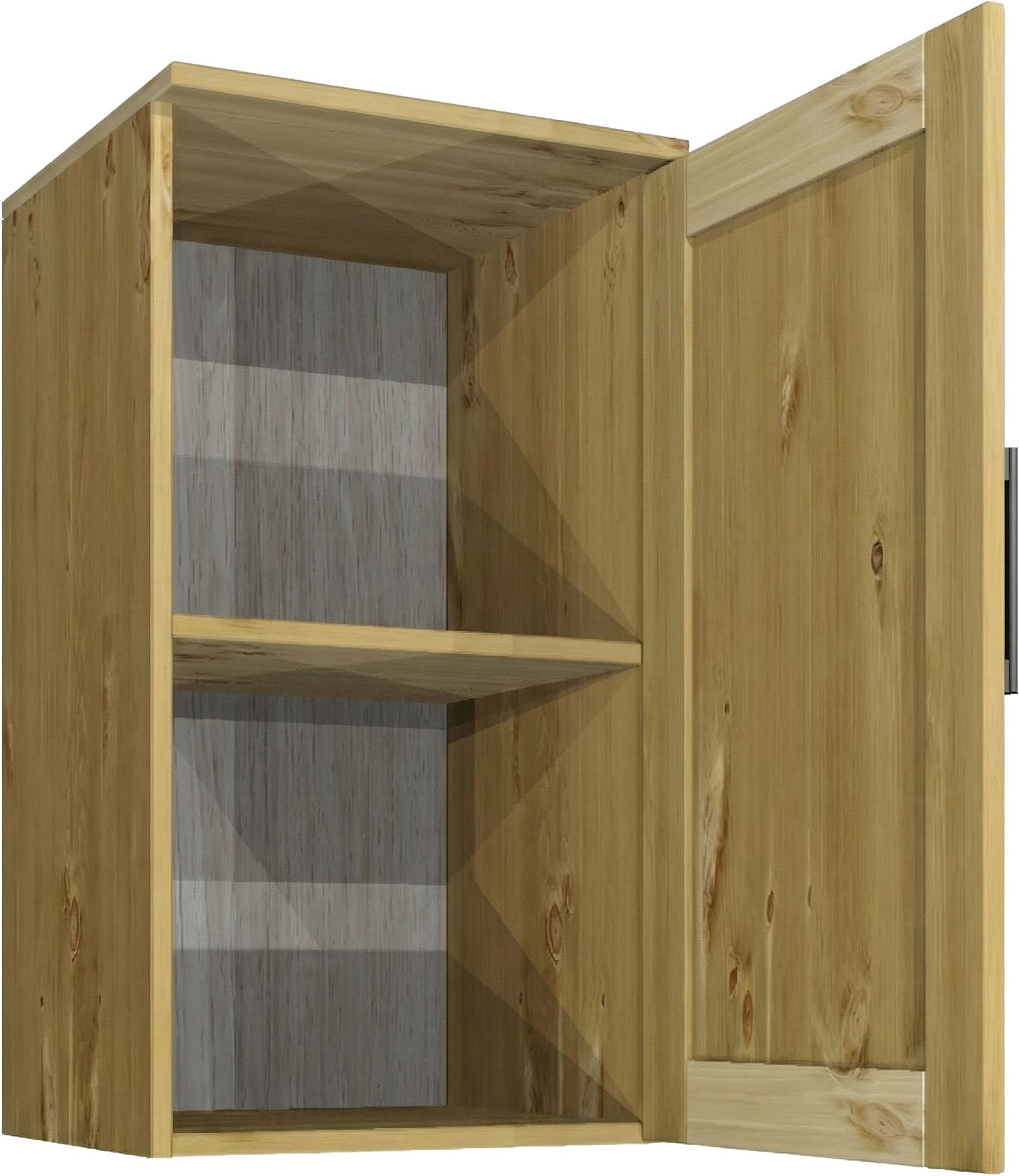 Home affaire Hängeschrank »Meliss« aus massiver Kiefer, Breite 40 cm, Soft-Close-Funktion