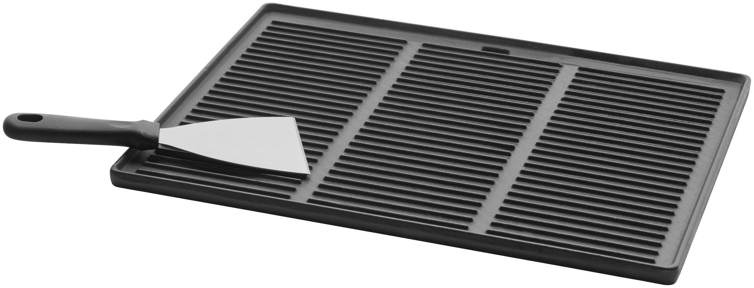 Buschbeck Grillplattenaufsatz »Plancha-Platte mit Grillspachtel ...