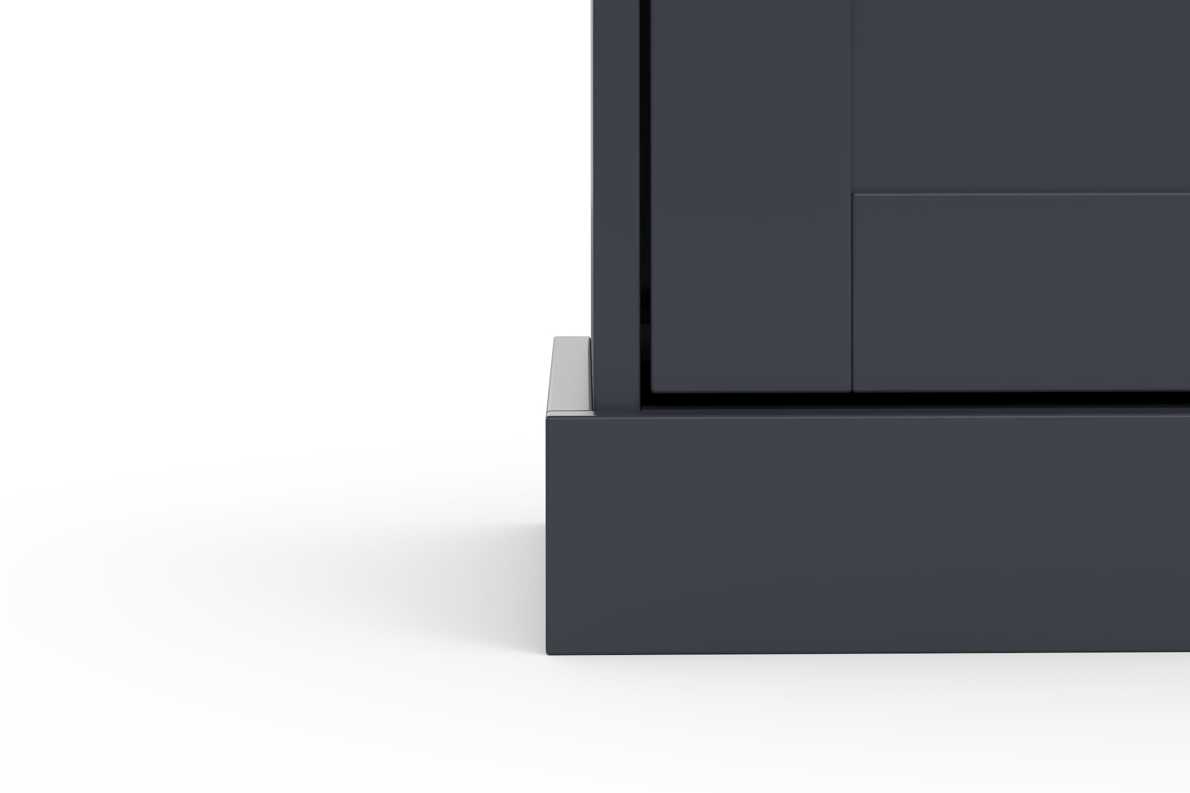 Home affaire Schuhschrank »Motala«, mit 3 Klappen, Platz für 18-20 paar Schuhe, Breite 80 cm, Höhe 132 cm