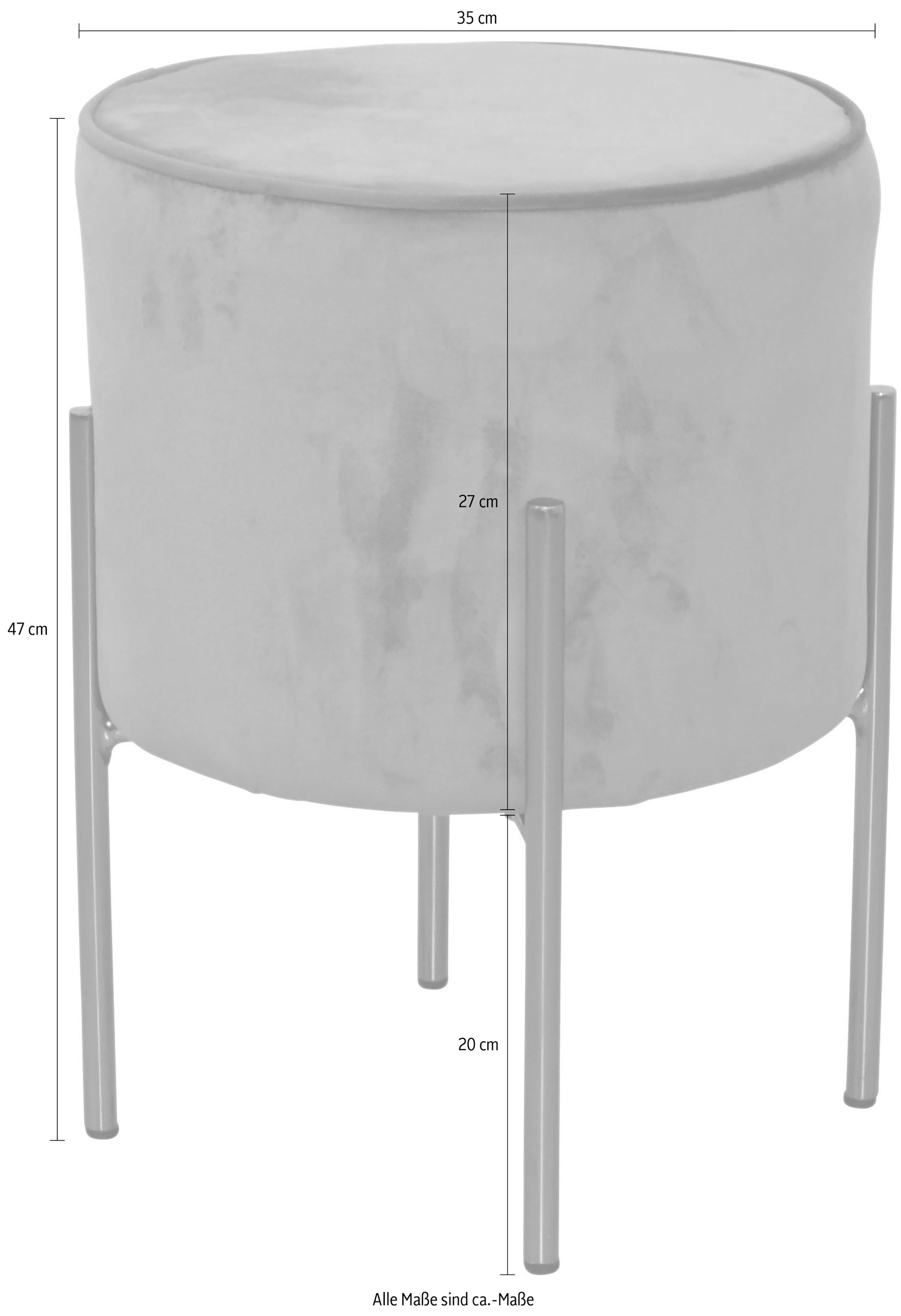 INOSIGN Sitzhocker »Liano« 1 Stk. tlg.