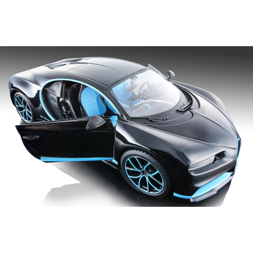 Maisto® Sammlerauto »Bugatti Chiron, 1:24, schwarz«, 1:24