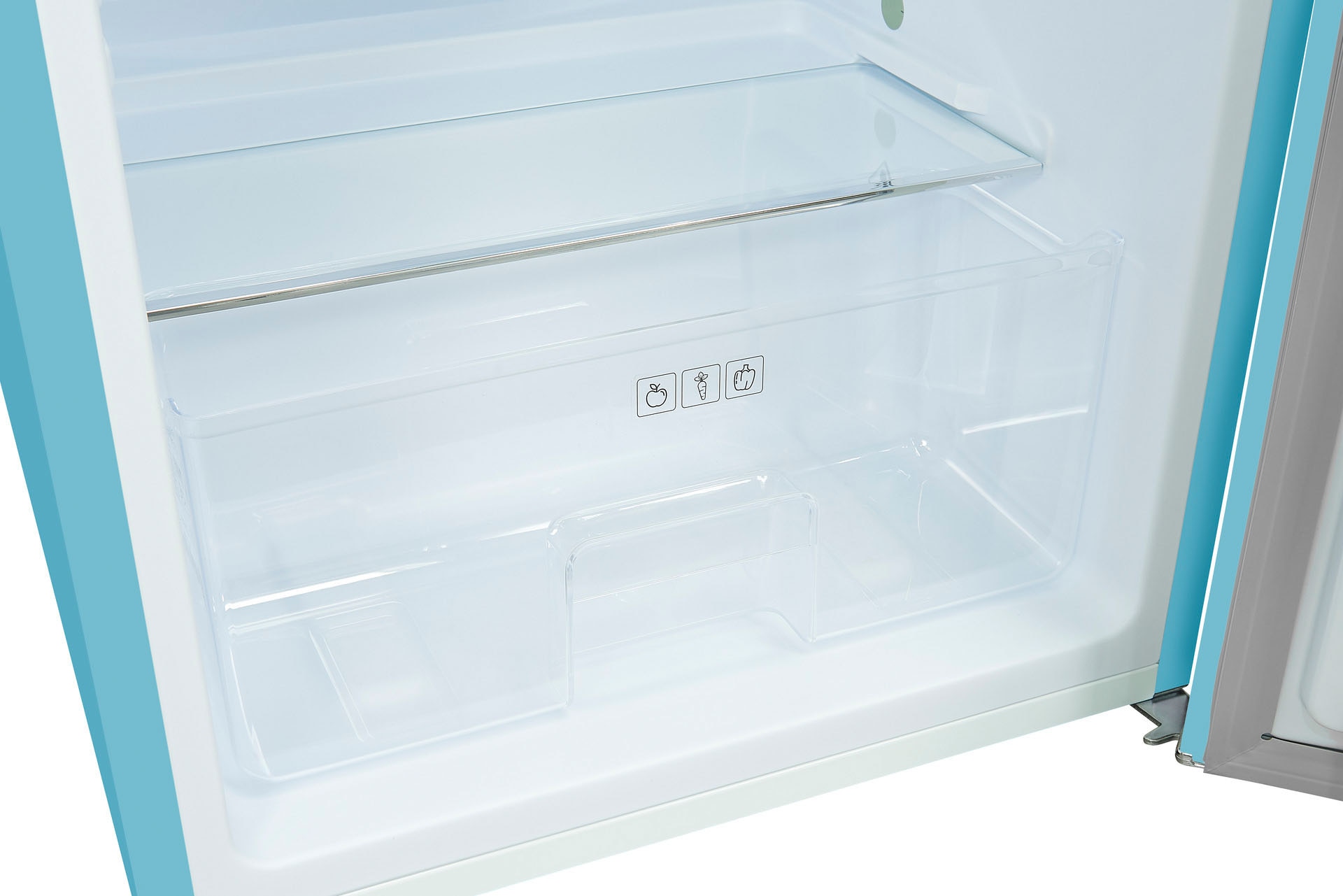 Beliebter neuer Artikel exquisit Kühlschrank »RKS120-V-H-160F«, bei hoch, cm RKS120-V-H-160F online 89,5 55 taubenblau, UNIVERSAL cm breit