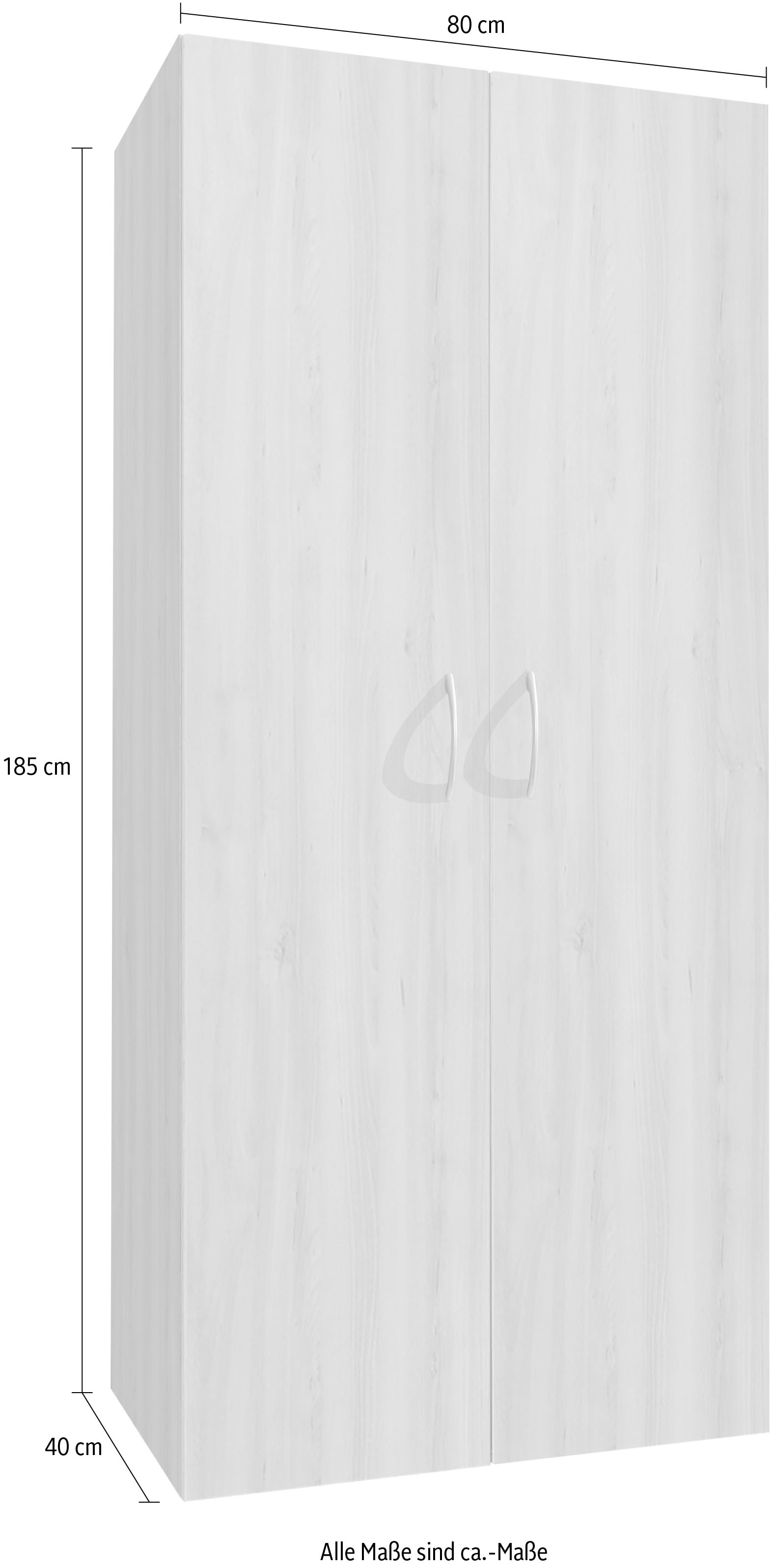 Wimex Kleiderschrank »Multiraumkonzept der Schrank für dein Zuhause«, (kombinierbares Schranksystem mit vielen Serienmodellen), Schlafzimmerschrank Garderobe Bestseller Otto´s Choice