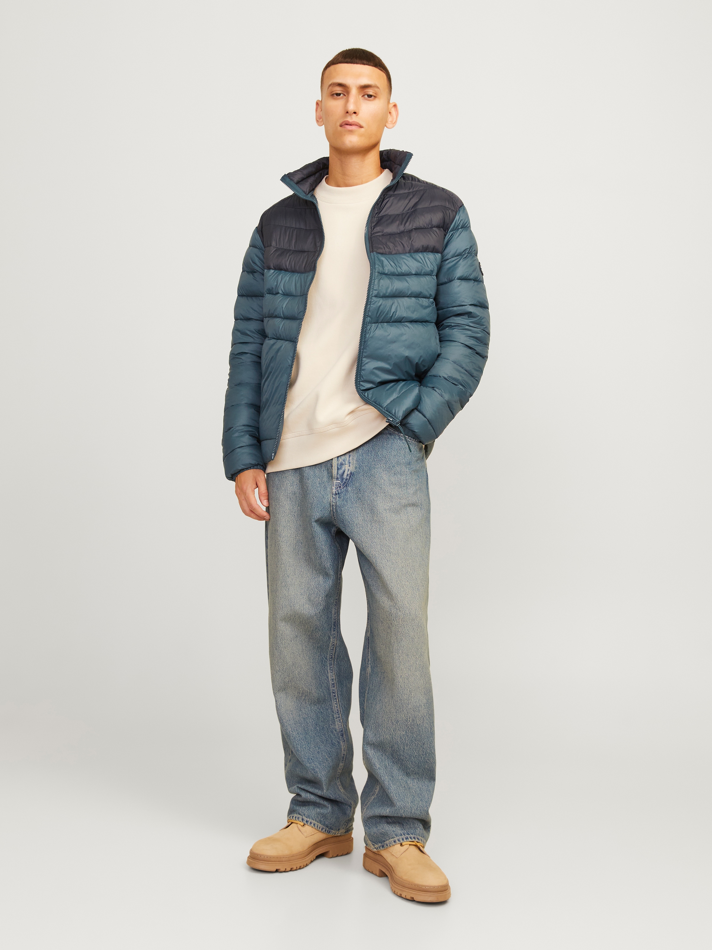 Jack & Jones Steppjacke »JJESPRINT PUFFER COLLAR NOOS«