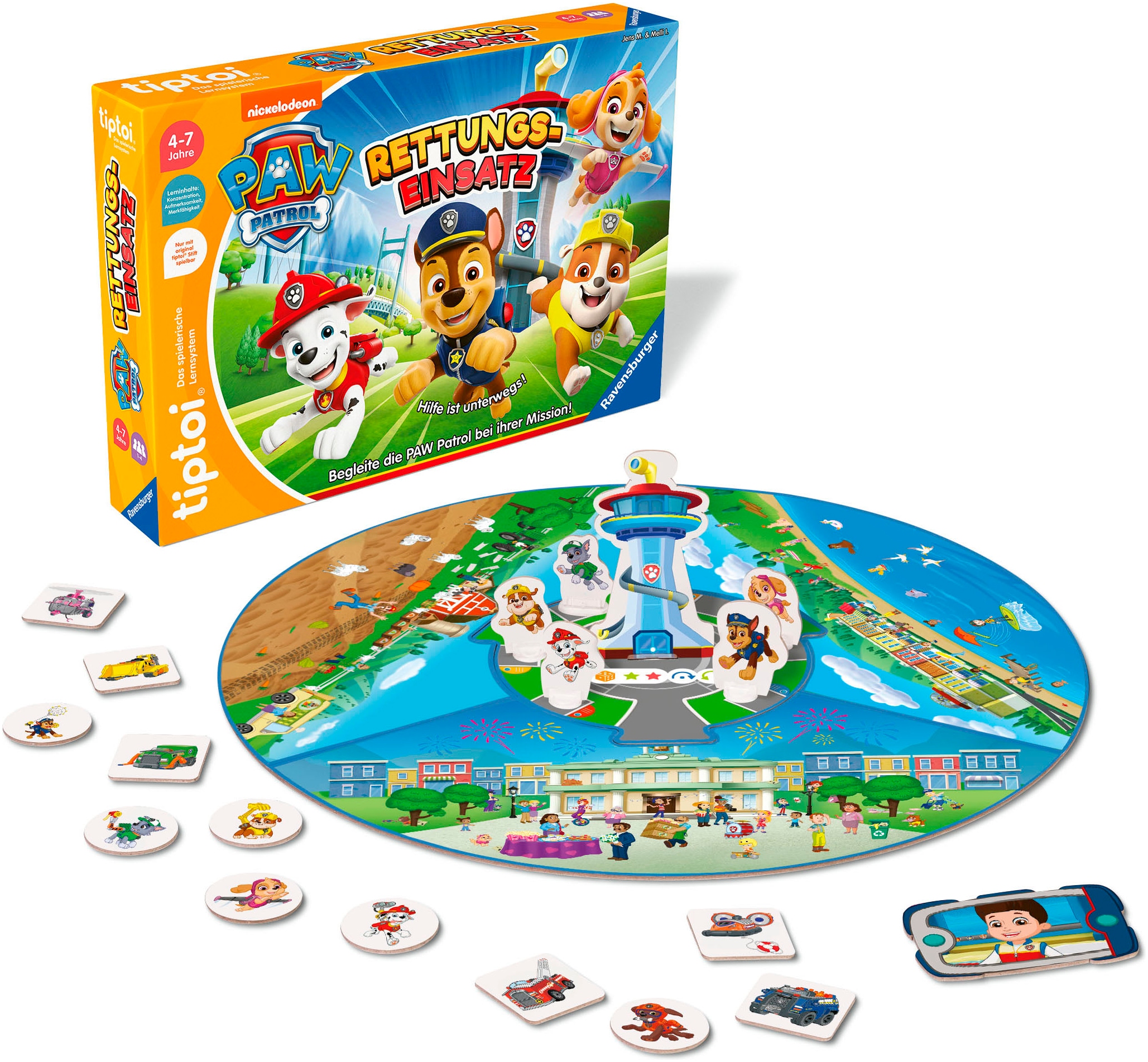 Spiel »tiptoi® PAW Patrol Rettungseinsatz«, Made in Europe, FSC® - schützt Wald -...