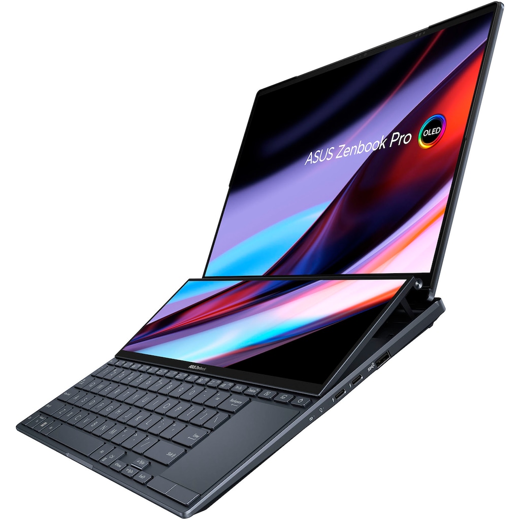 Asus Notebook »Zenbook Pro 14 Duo OLED UX8402VU-P1097X«, 36,8 cm, / 14,5 Zoll, Intel, Core i9, GeForce RTX 4060, 2000 GB SSD