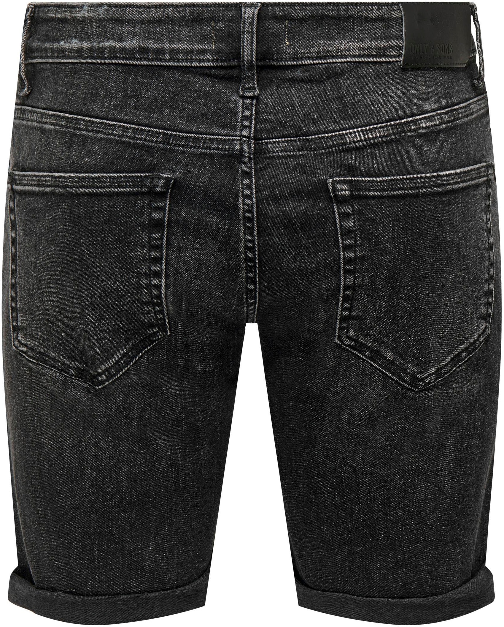 ONLY & SONS Jeansshorts »ONSPLY LIGHT BLUE 5189 SHORTS DNM NOOS«