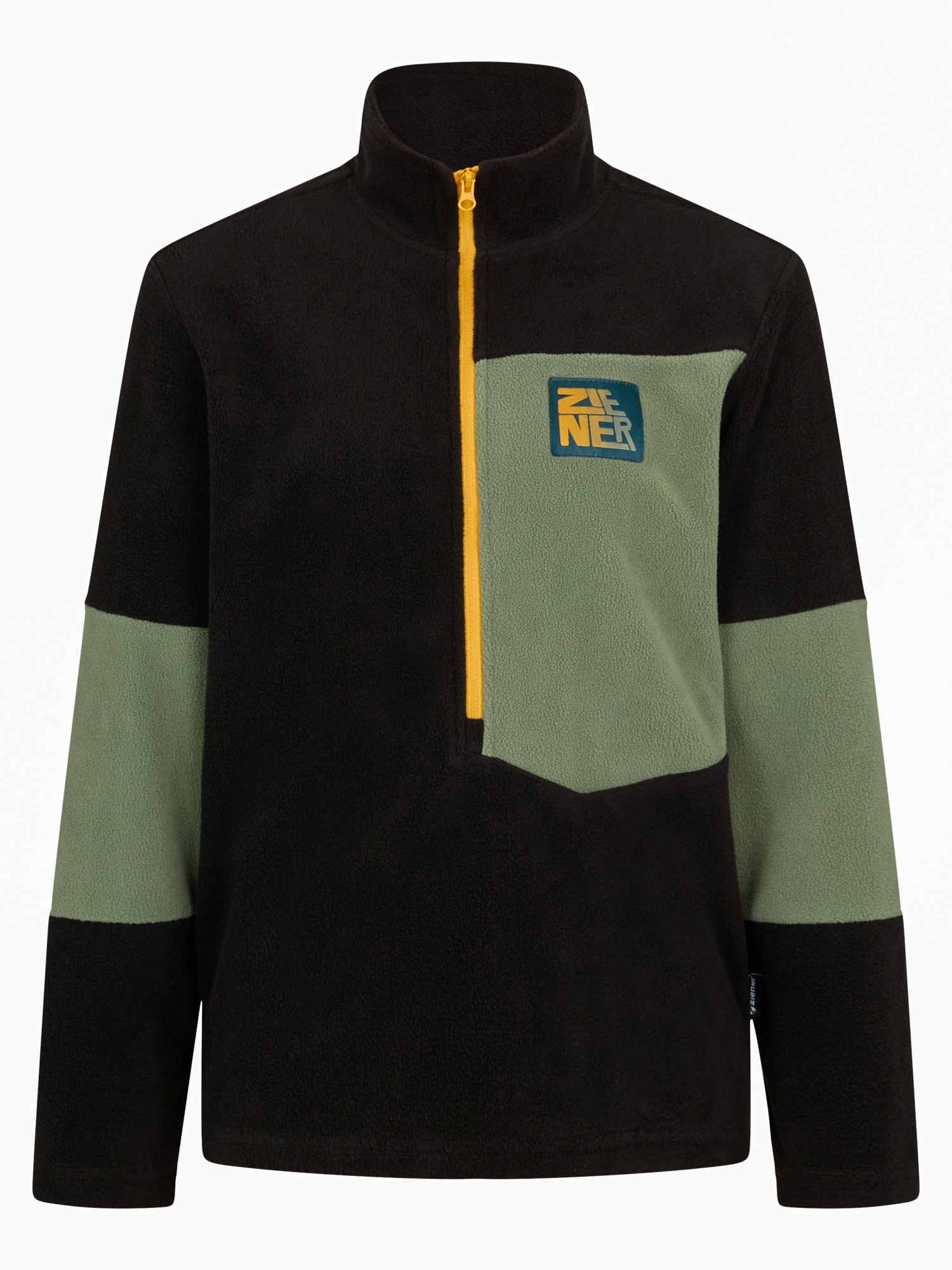 Ziener Sweatshirt »JAMINO-Z JUNIOR«, Fleece, wärmend, elastisch, halber Front-Reißverschluss
