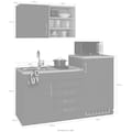 HELD MÖBEL Küchenzeile »Mali«, mit E-Geräten, Breite 160 cm