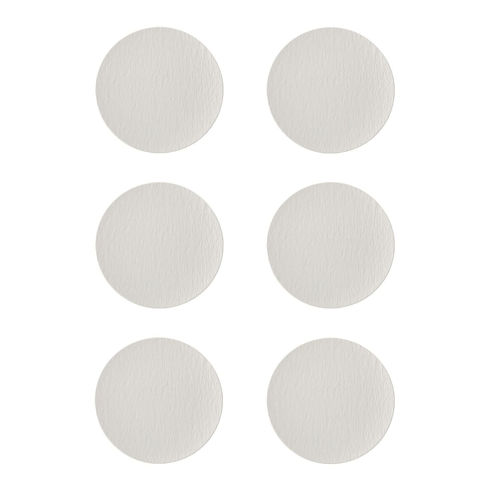 Villeroy & Boch Speiseteller "Manufacture Rock Ø 25 cm 6 Stück, Weiss"