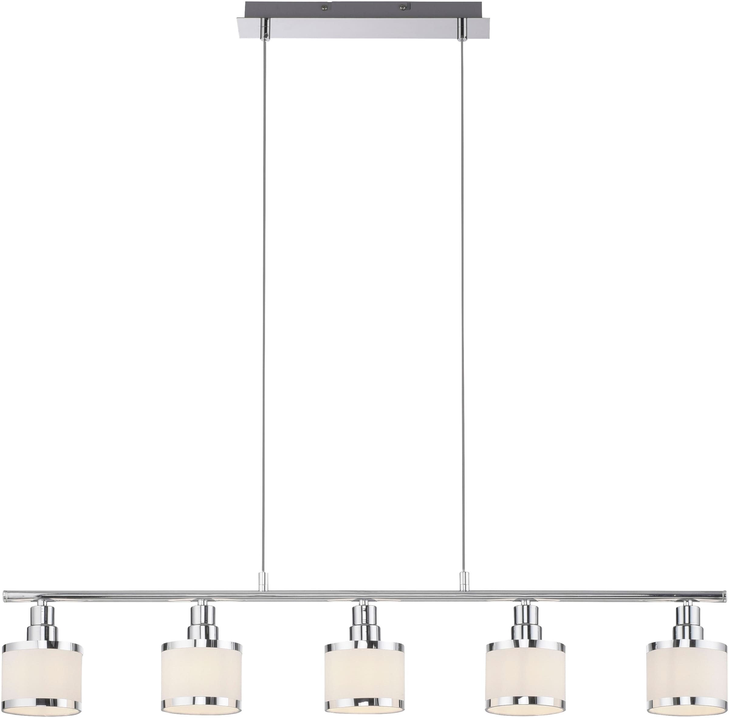 JUST LIGHT Pendelleuchte »ACCOR«, 5 flammig, Leuchtmittel E14 | ohne Leuchtmittel