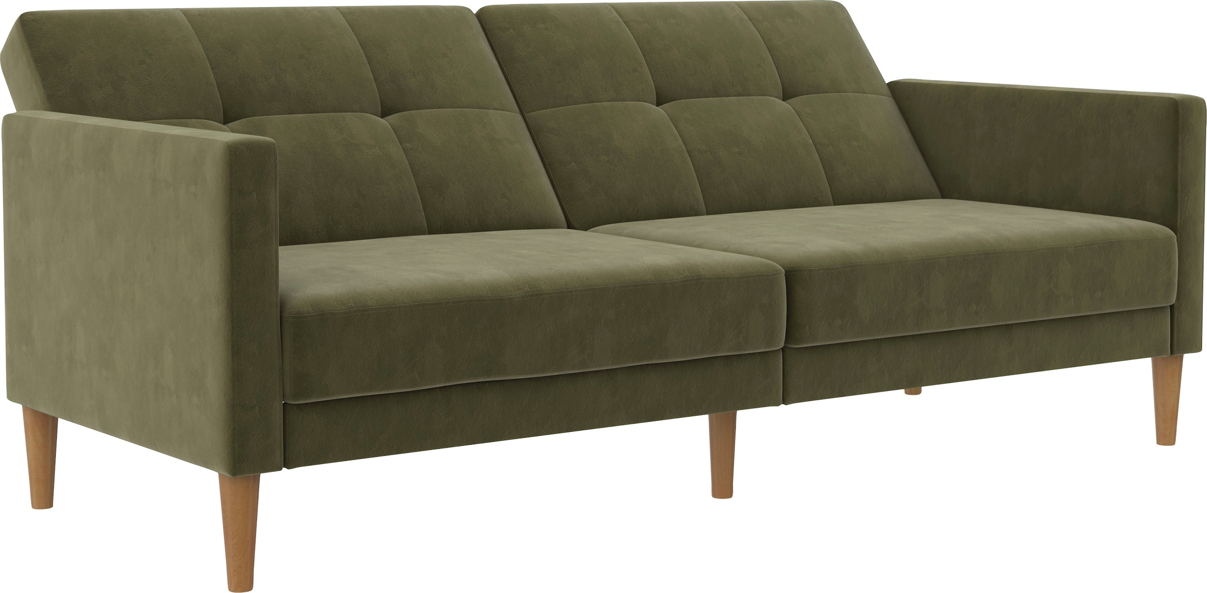 Dorel Home 3-Sitzer »Lilly«, Bett-Funktion, Rückenlehne 3-fach verstellbar, Sitzhöhe 43 cm