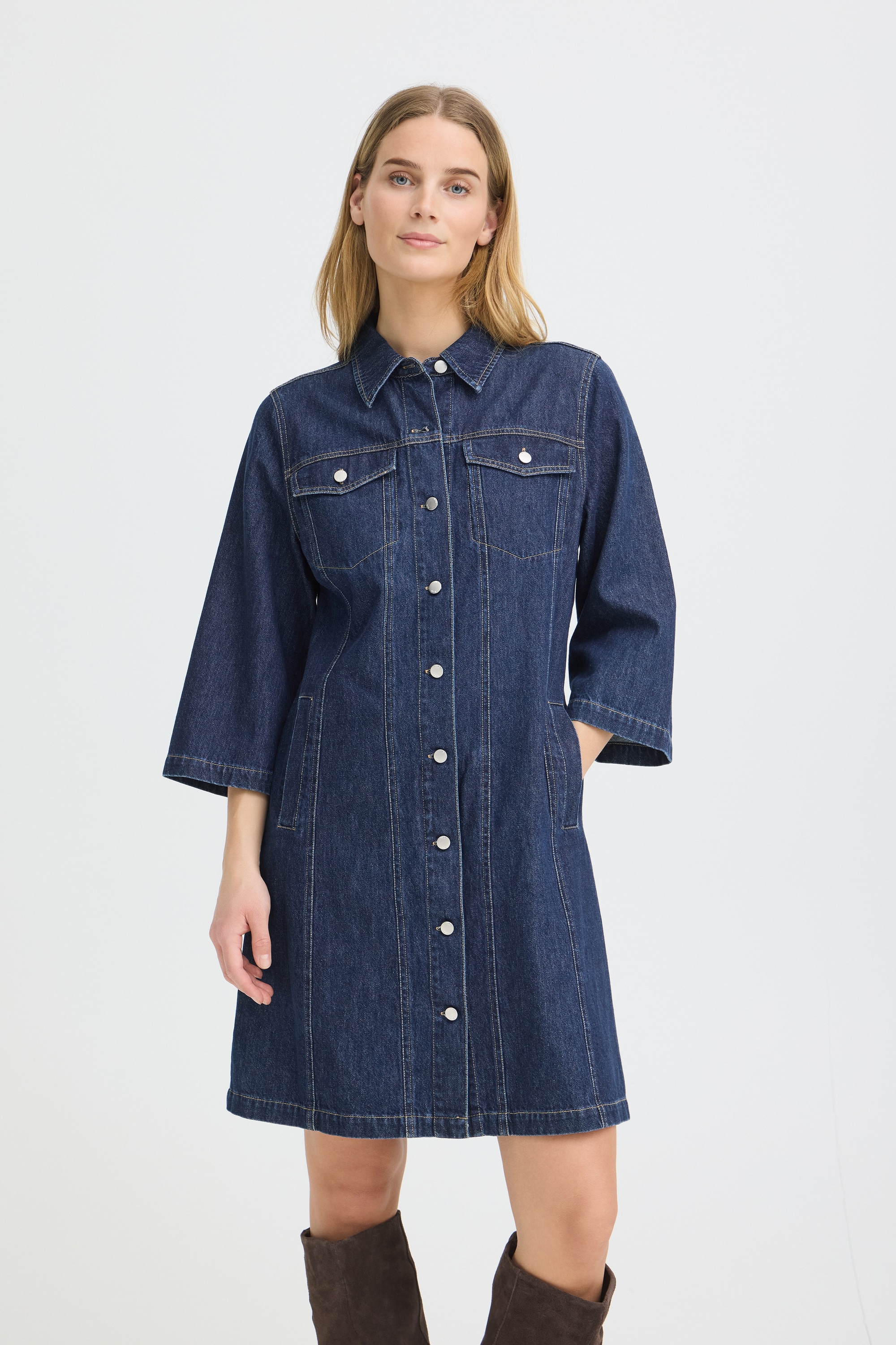Pulz Jeans Jeanskleid »Damen Denimkleid PZDARLENE«