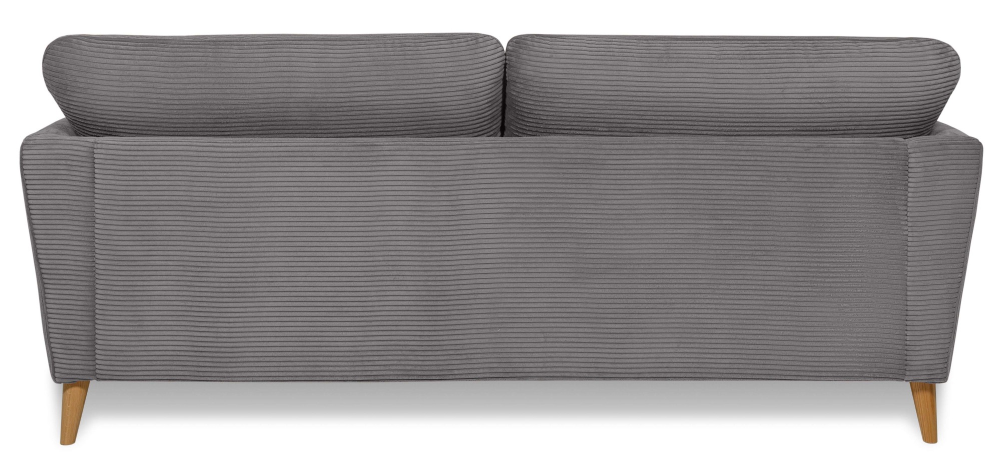 Home affaire 2-Sitzer »MARSEILLE Kompaktsofa 170 cm, Cord, Flachgewebe, Struktur, Webstoff« Massivholzbeine Eiche, Landhausstil, Wellenunterfederung