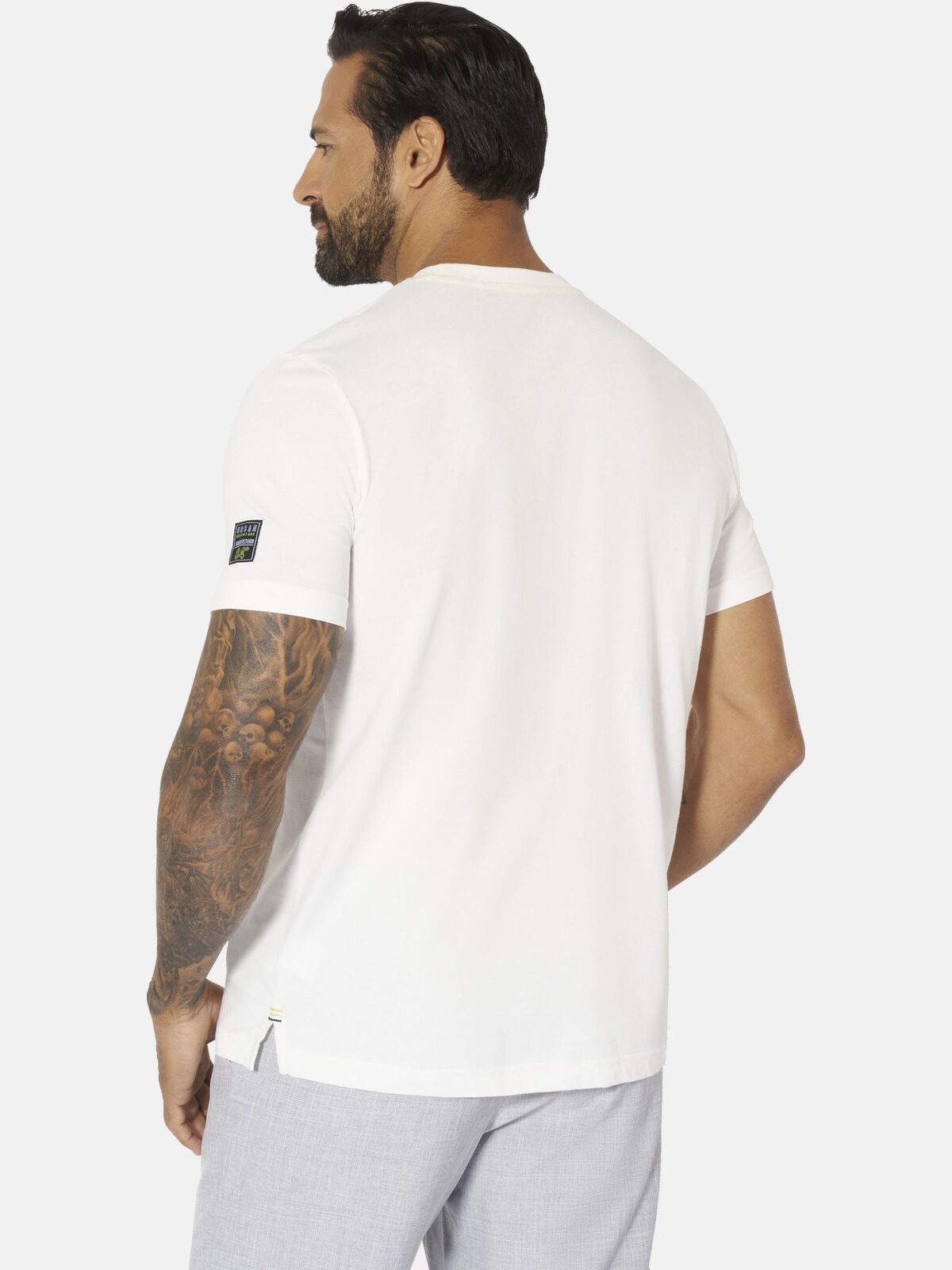 Jan Vanderstorm Rundhalsshirt »Doppelpack T-Shirt ATLE«