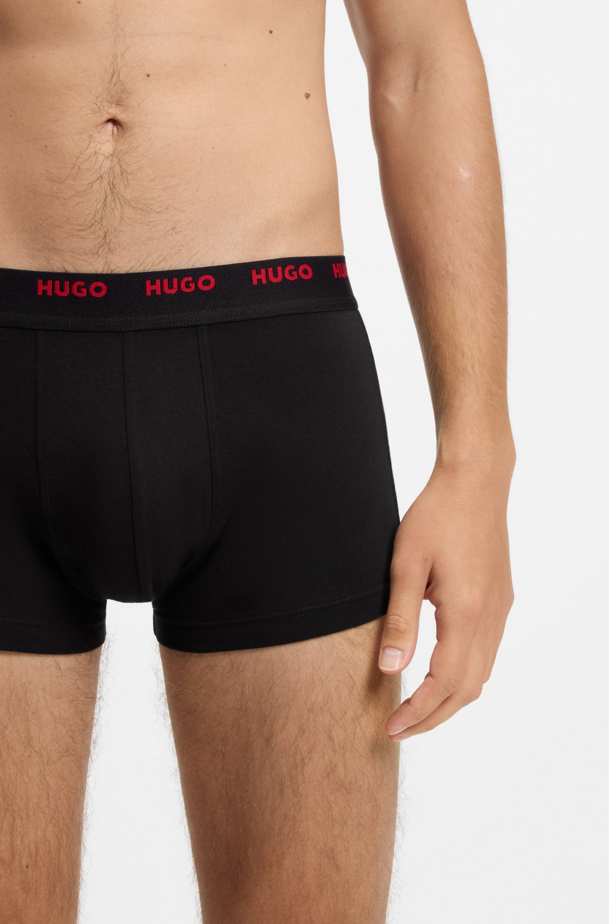 HUGO Underwear Trunk »FIVE PACK« Packung, 5er-Pack, 5 Stk. mit HUGO Schriftzug