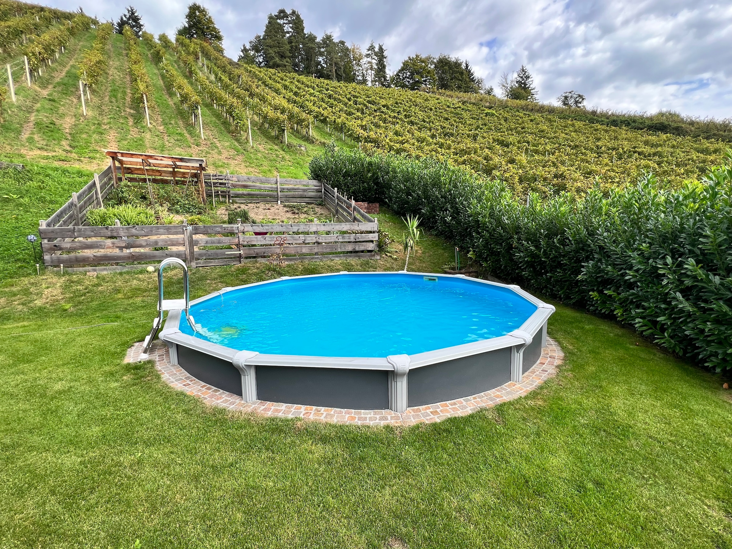 KWAD Rundpool »Green line Evolution«, (Komplett-Set, 10 tlg.), 3,6x1,32 Design Folie in blau, sand oder grau erhältlich