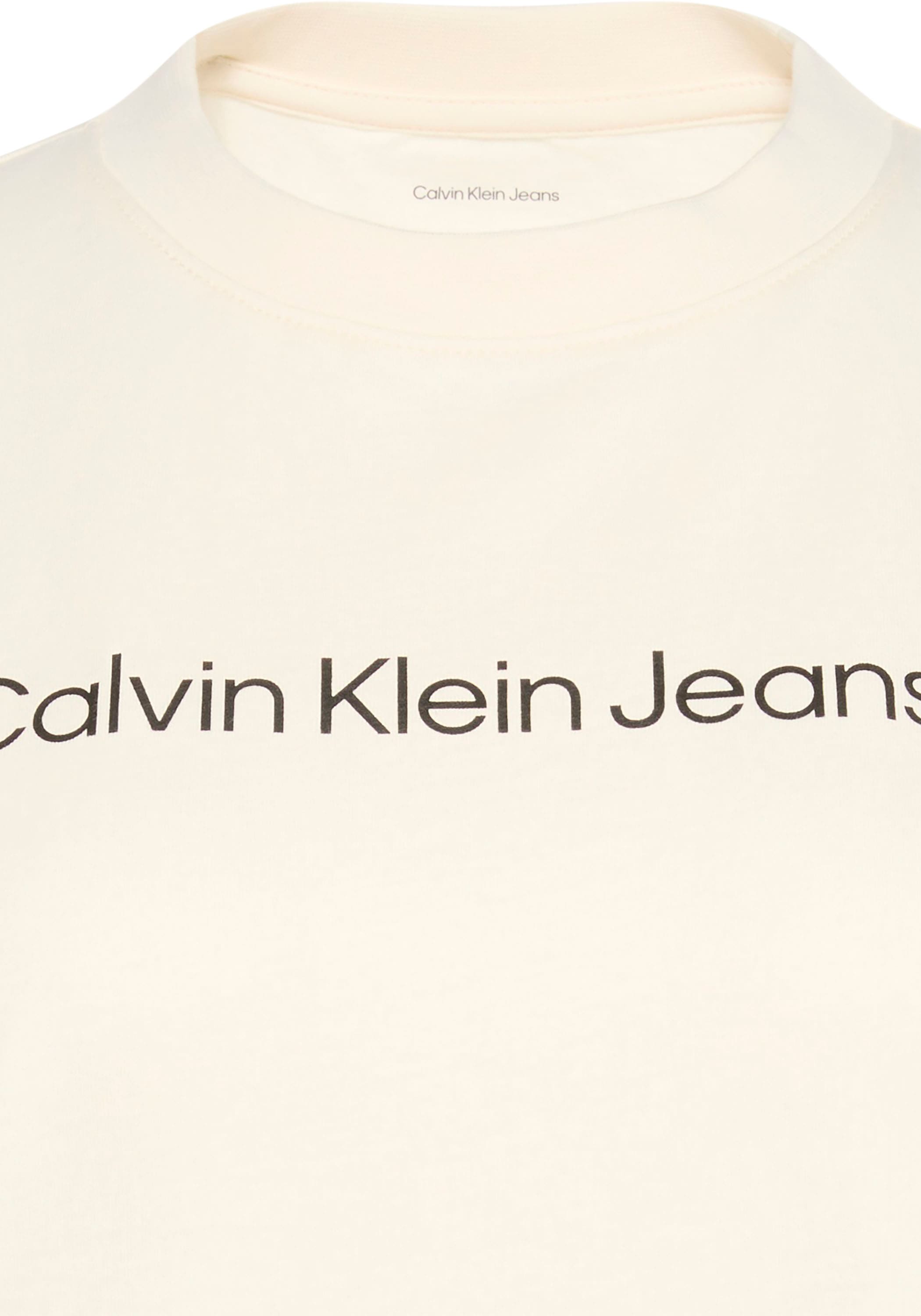 Calvin Klein Jeans T-Shirt »A- INST. LOGO CLASSIC TEE SS« mit Logoschriftzug