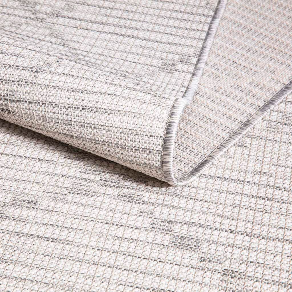 Carpet City Outdoorteppich »PALM3526«, rechteckig, 5 mm Höhe, Wetterfest & UV-beständig, für Balkon, Terrasse, Küche, flach gewebt