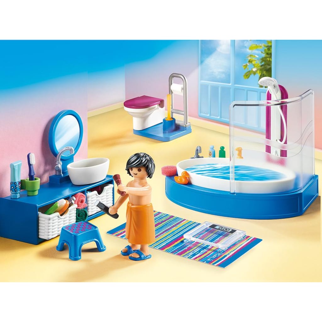 Playmobil® Konstruktions-Spielset »Badezimmer (70211), Dollhouse«, (51 St.)