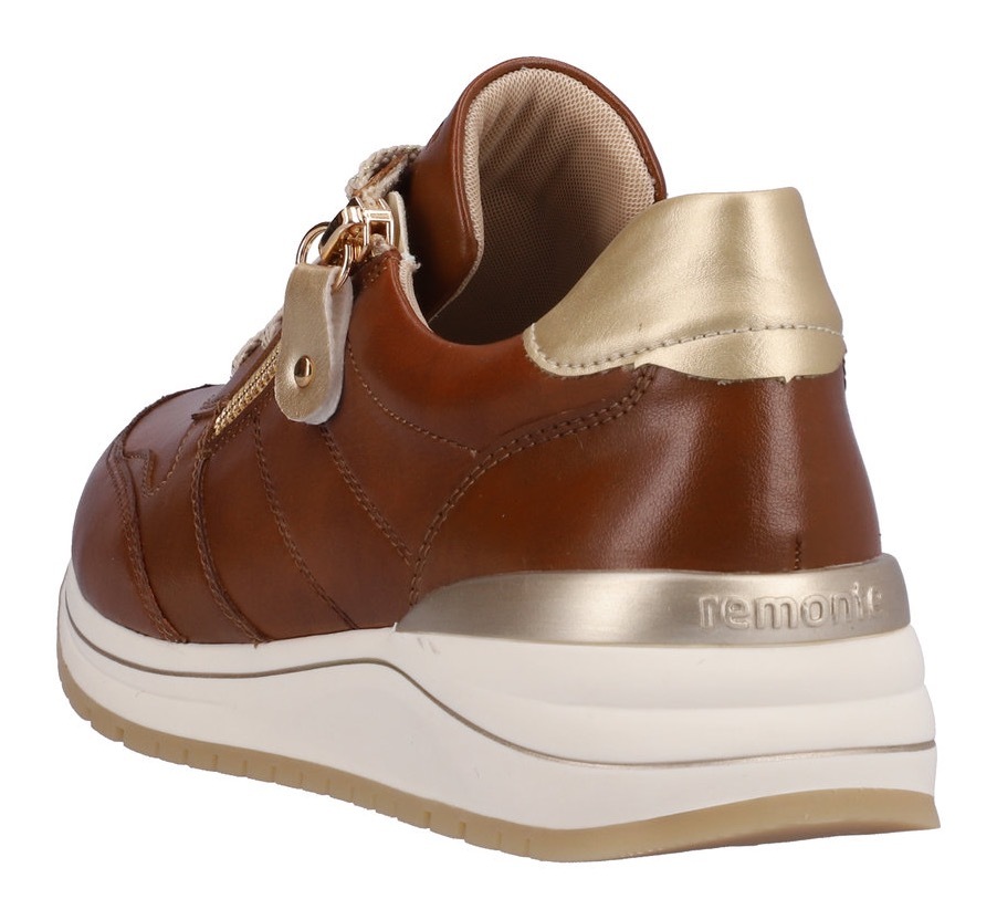 Remonte Sneaker, mit Soft-Foam Ausrüstung, Freizeitschuh, Halbschuh, Schnürschuh