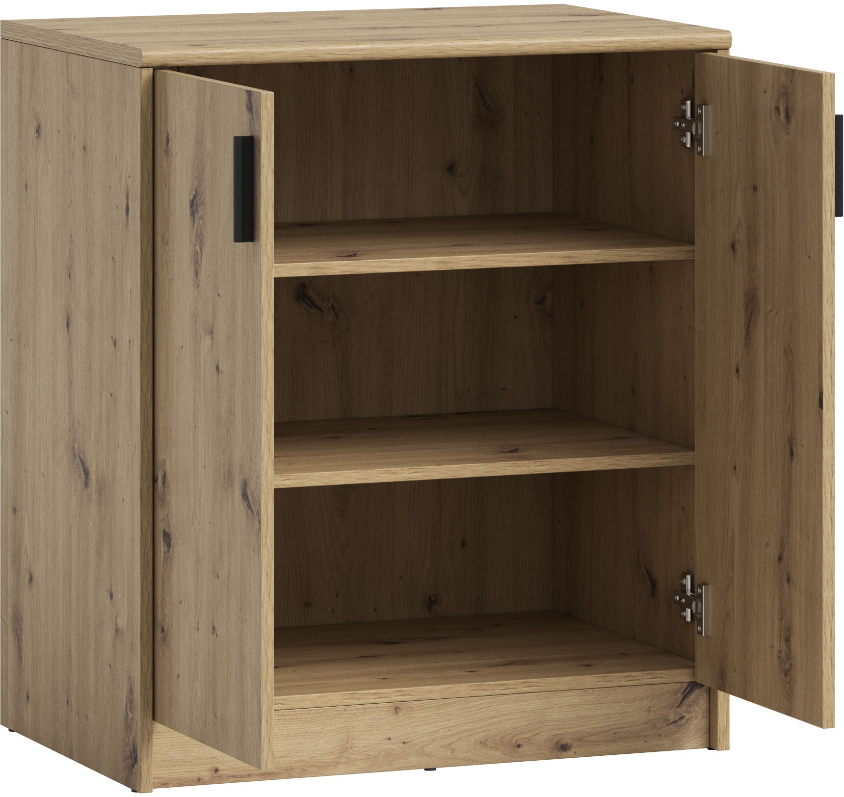 HBZ Sideboard »Nelly Kommode, BxHxT 74x86x50cm« 1 Stk. tlg. Breite 74cm, Einlegeböden verstellbar, foliert