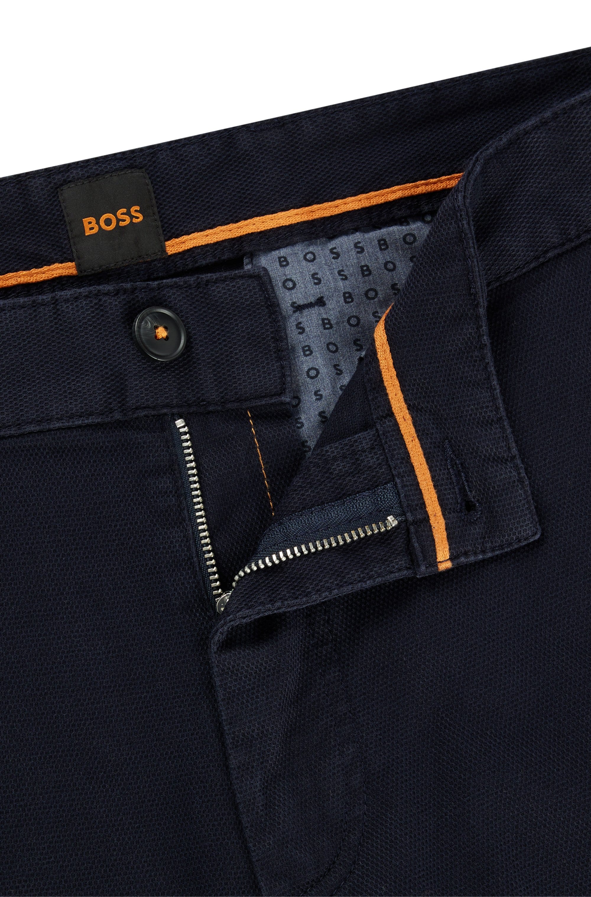 BOSS ORANGE Chinohose »Chino_tapered«, mit BOSS Schriftzug