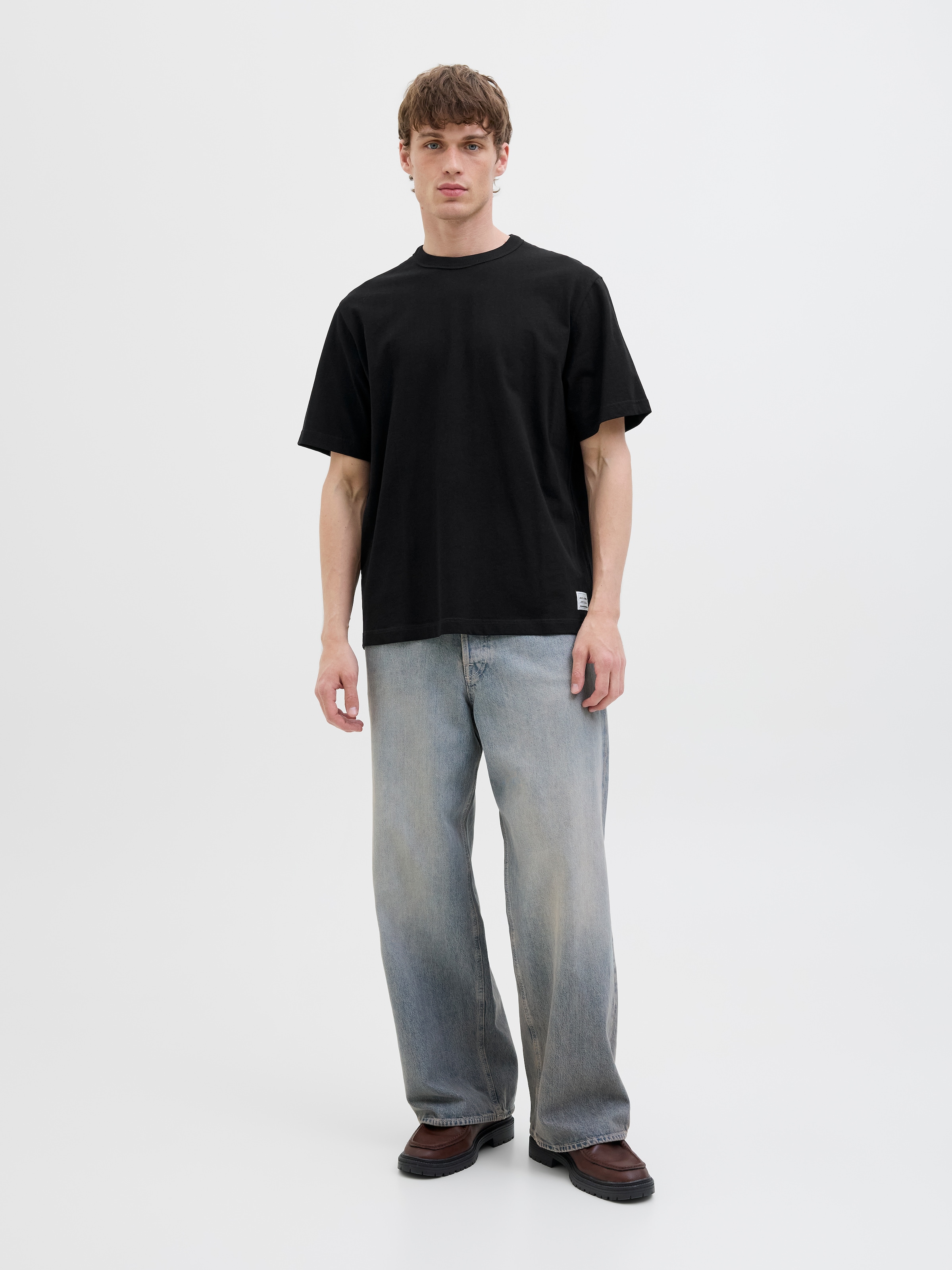 Jack & Jones T-Shirt »JJEDOVER TEE SS CREW NECK«