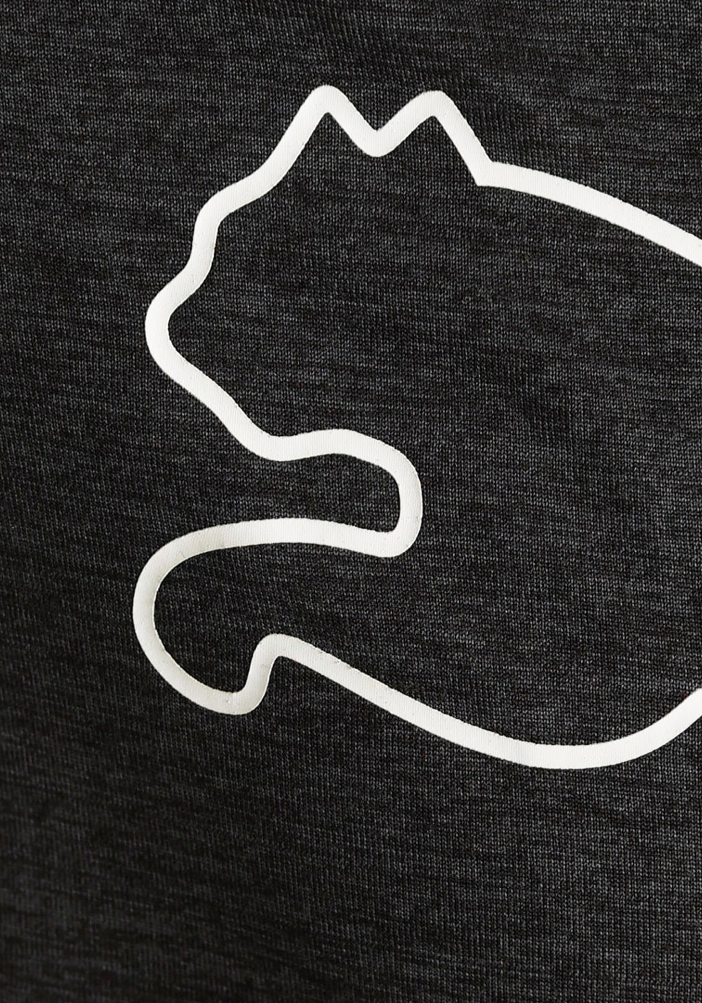 PUMA Trainingsshirt »TRAIN FAVORITE HEATHER CAT TEE«