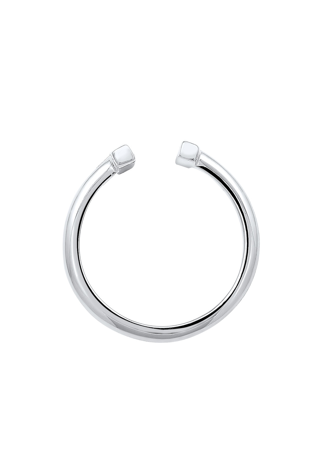 Elli Silberring »Ring Offen Verstellbar Geo Stab Minimal 925 Silber«